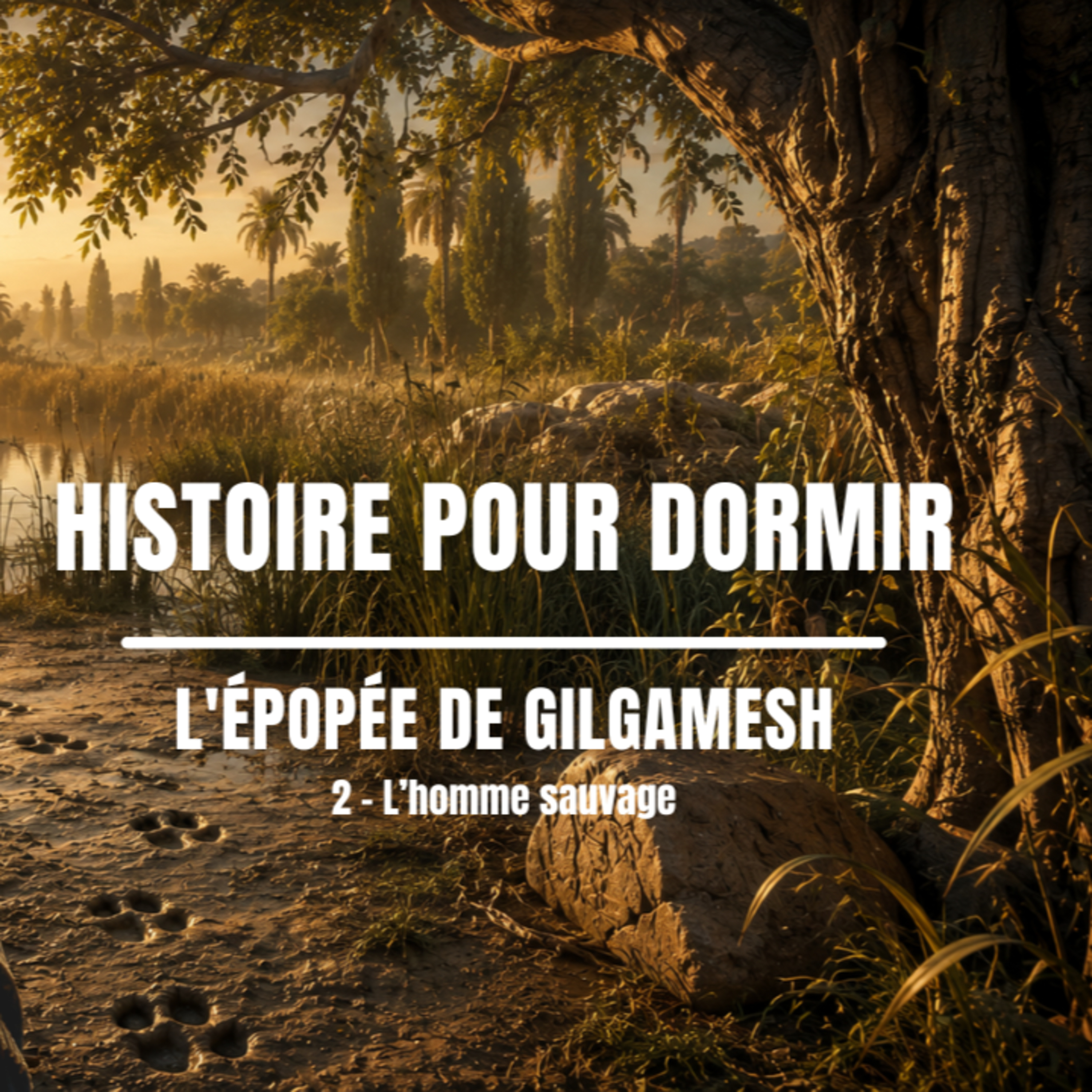 🌿👣 Histoire pour dormir – L’Épopée de Gilgamesh (2) : L’Homme Sauvage 🌙 episode artwork
