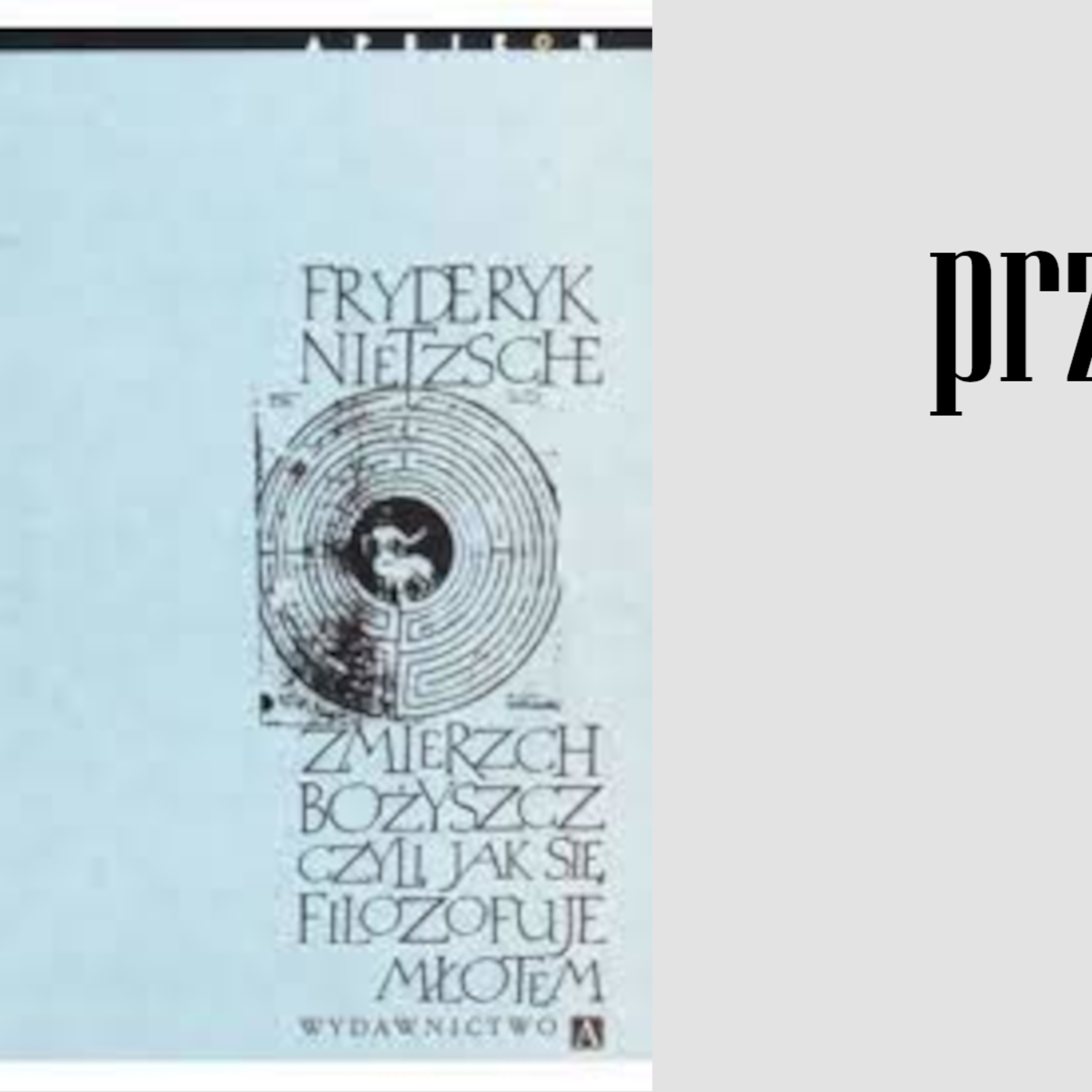 Przeczytane: Nietzsche - "Zmierzch bożyszcz, czyli jak się filozofuje młotem" (Wydawnictwo A, 2000) episode artwork