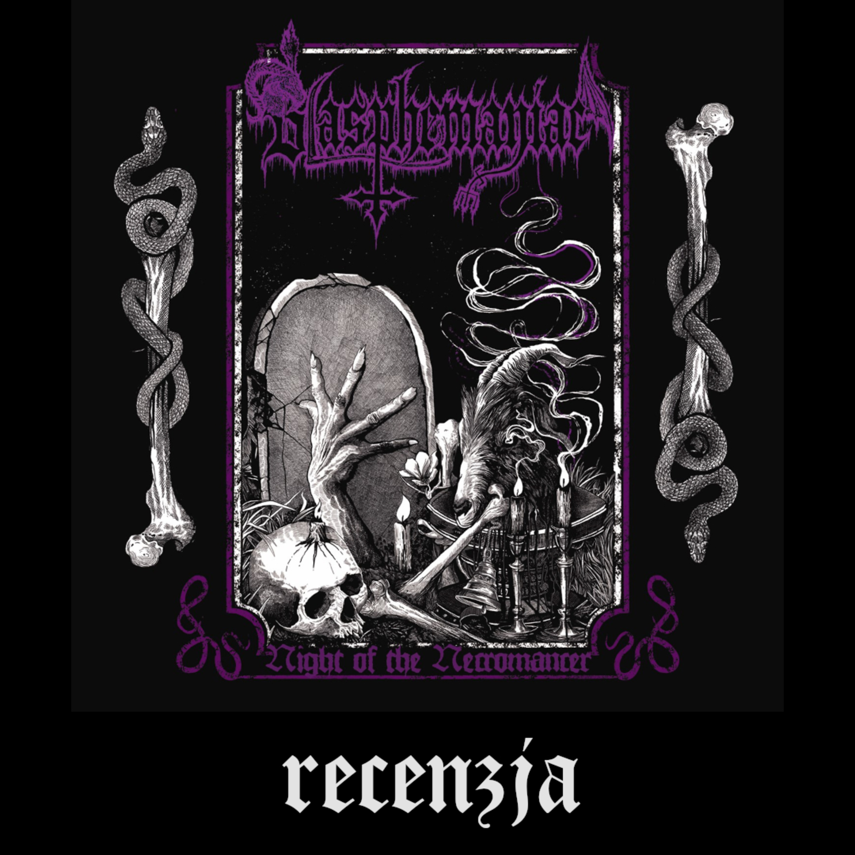 Recenzja: Blasphemaniac - "Night of the Necromancer" (Black Death Production, 2024) episode artwork