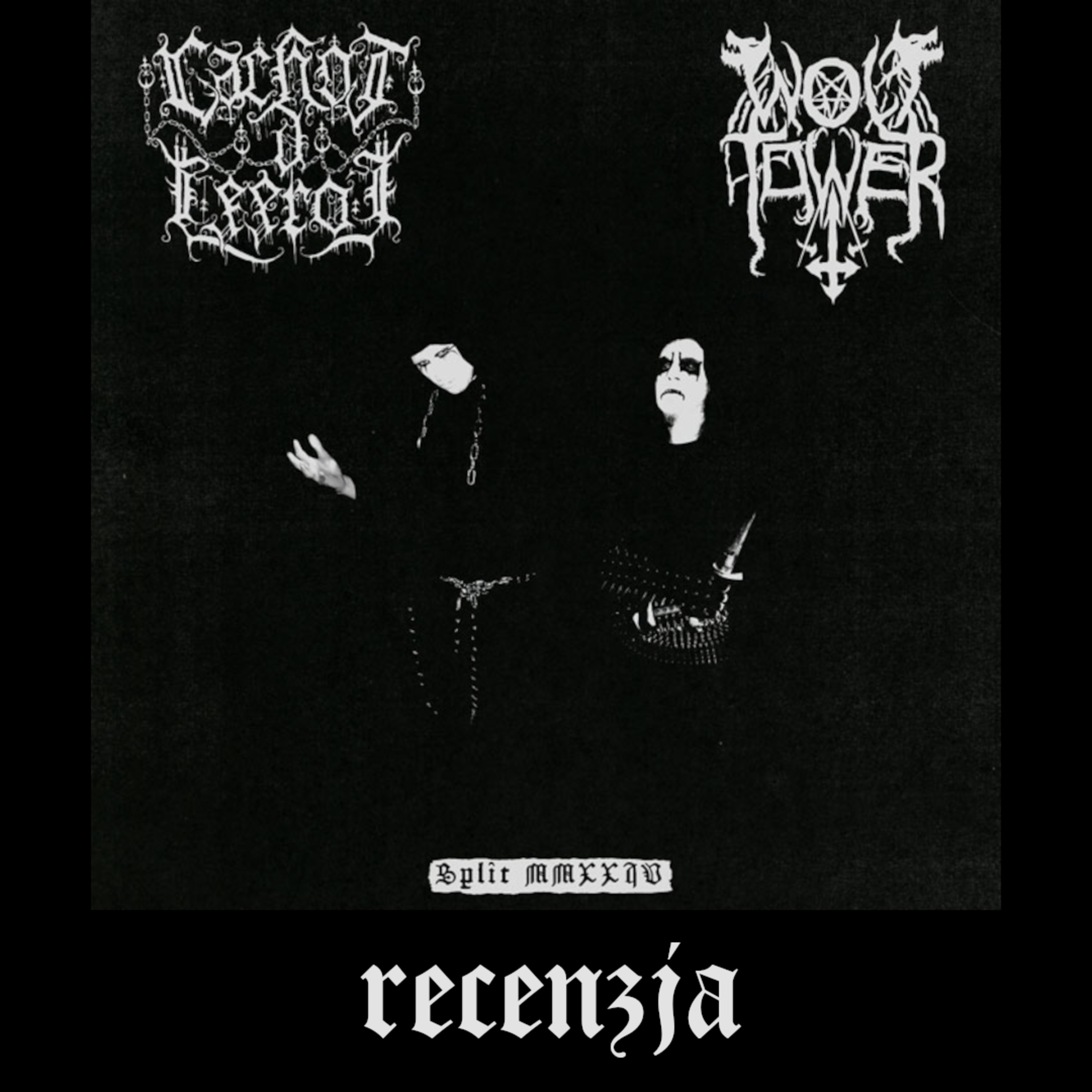 RECENZJA. Cachot d'Effroi / Wolftower - "Split MMXXIV" (Wolfspell Records, 2024) episode artwork