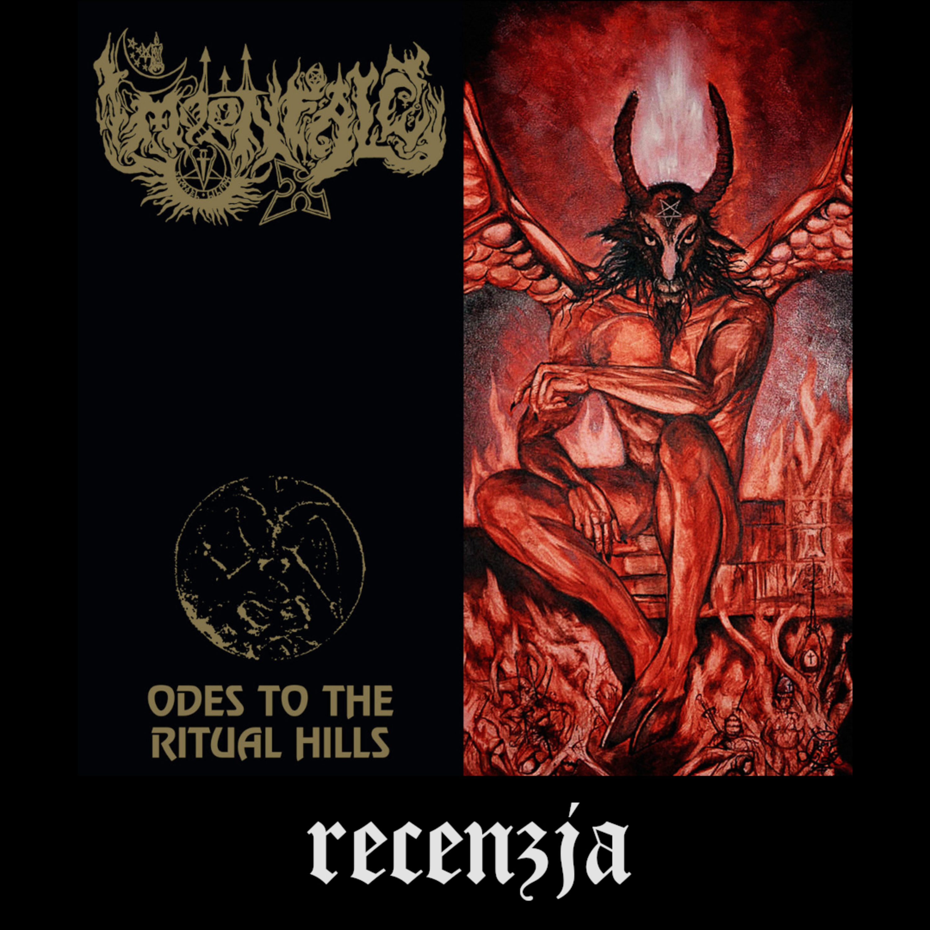 RECENZJA. Moonfall - "Odes to the Ritual Hills" (Iron Bonehead Productions, 2025) episode artwork