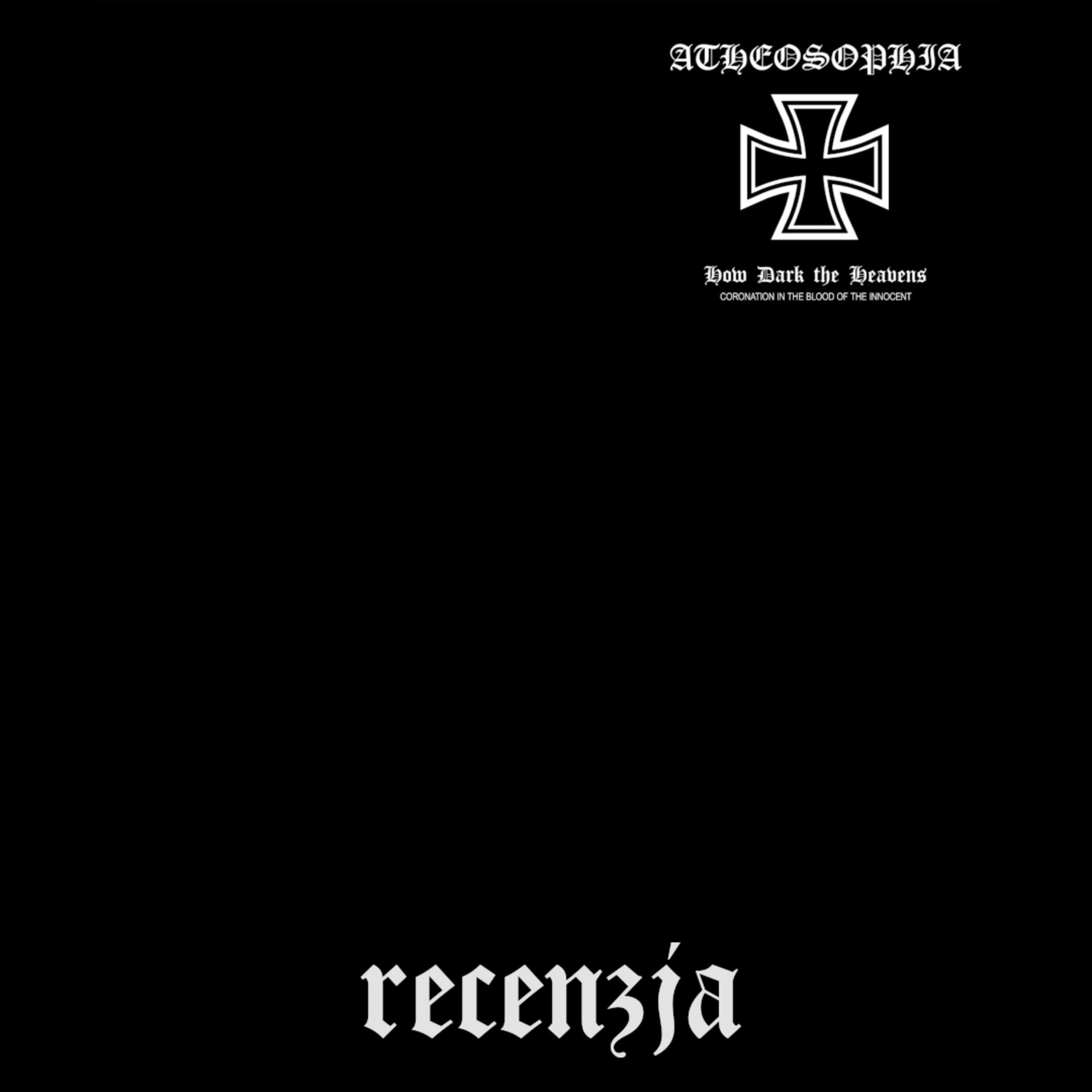 RECENZJA. Atheosophia - "How Dark the Heavens..." (Blood and Crescent Productions, 2025) episode artwork