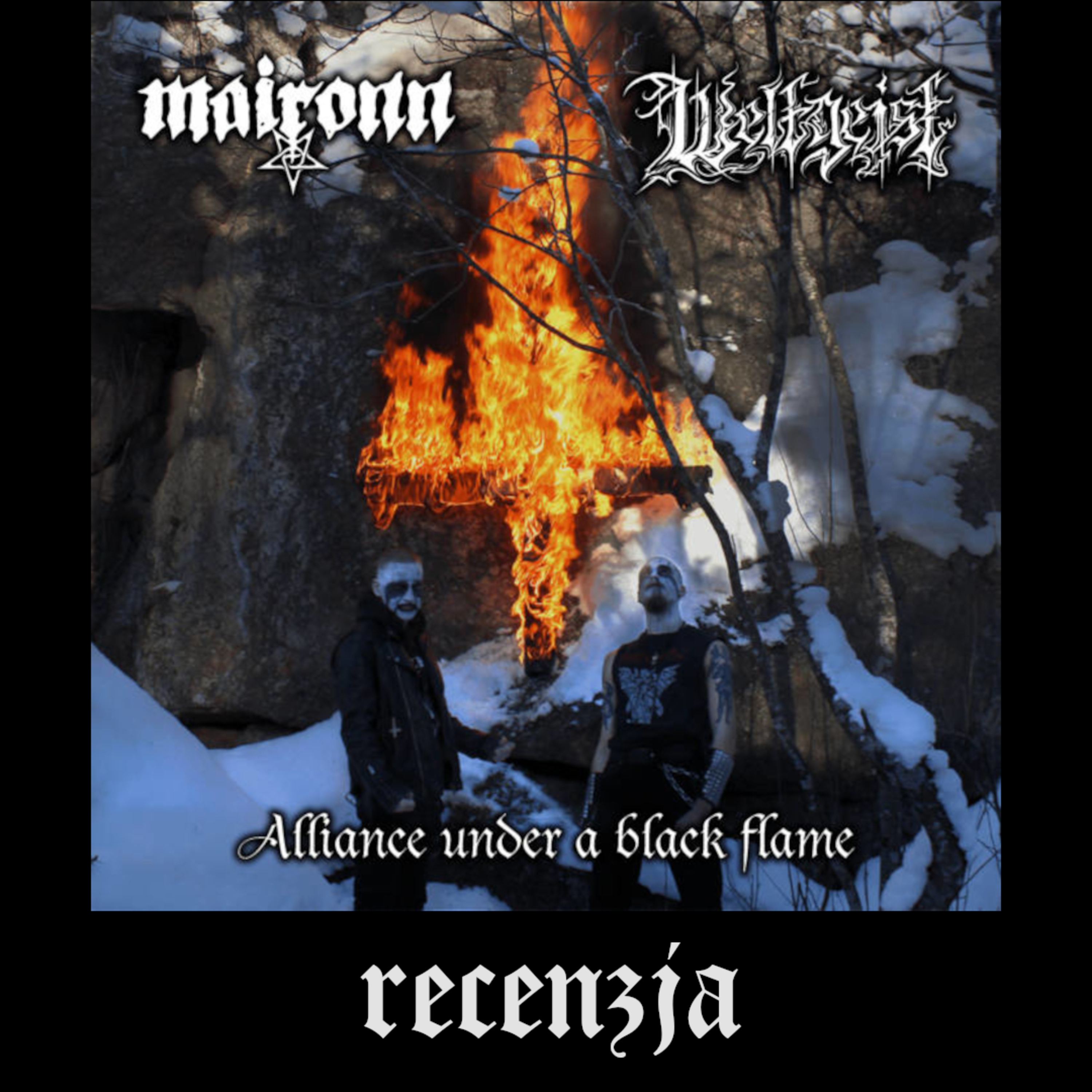 RECENZJA. Weltgeist / Maironn - "Alliance Under a Black Flame" (Signal Rex, 2026) episode artwork