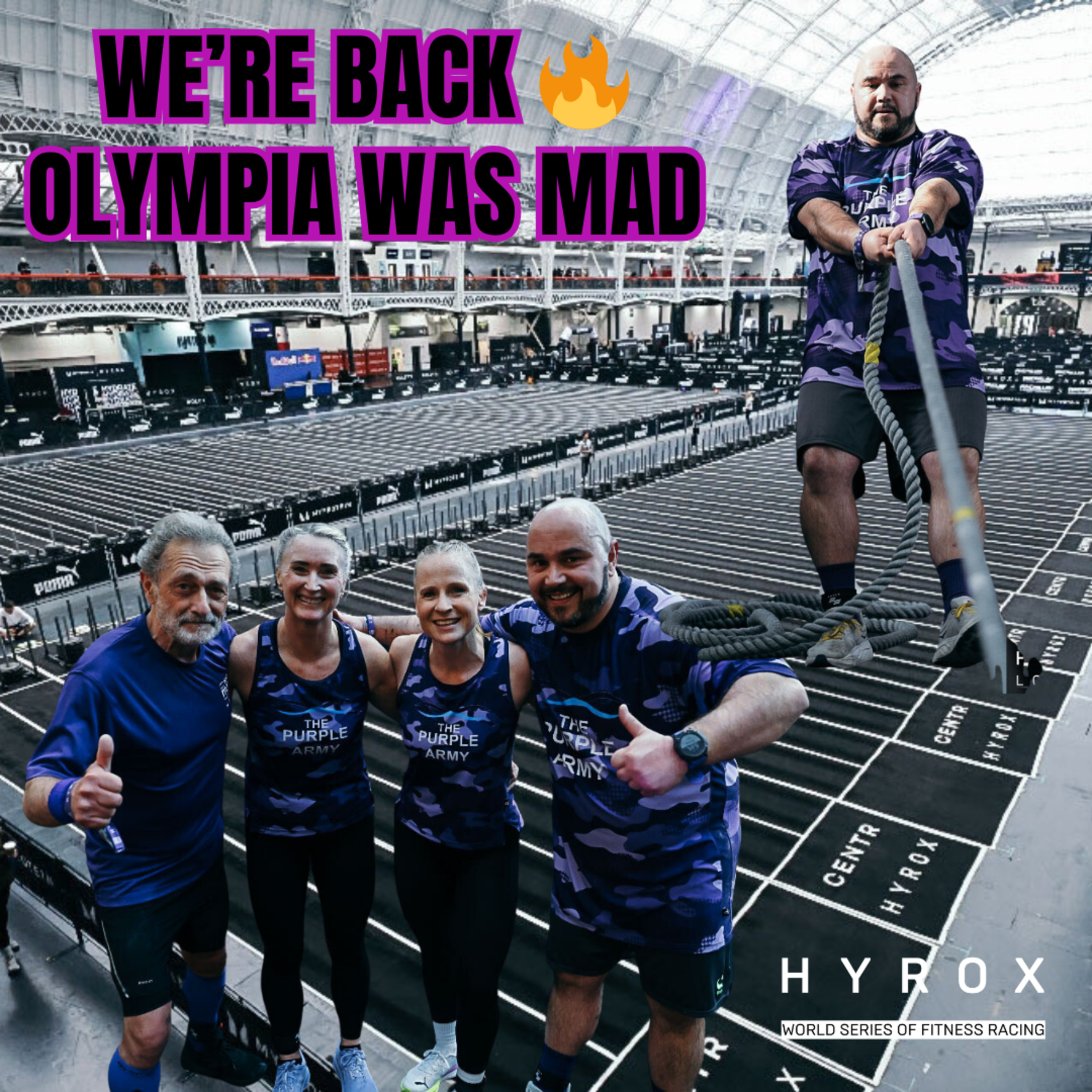 On The ROX Is BACK! | Olympia HYROX Review | World Record Doubles Interview
