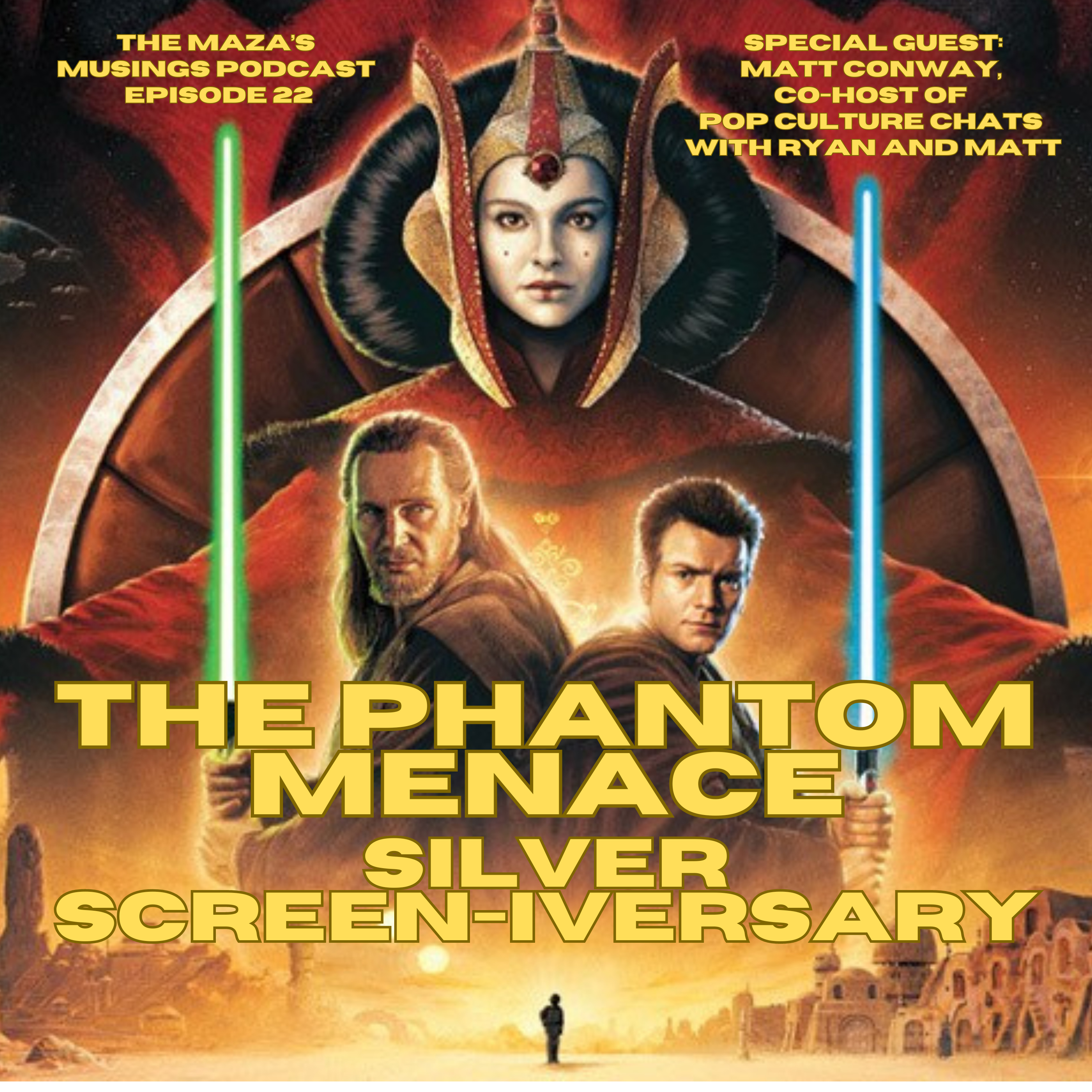 Star Wars Silver Screen-iverary: The Phantom Menace 25 Years Later episode artwork
