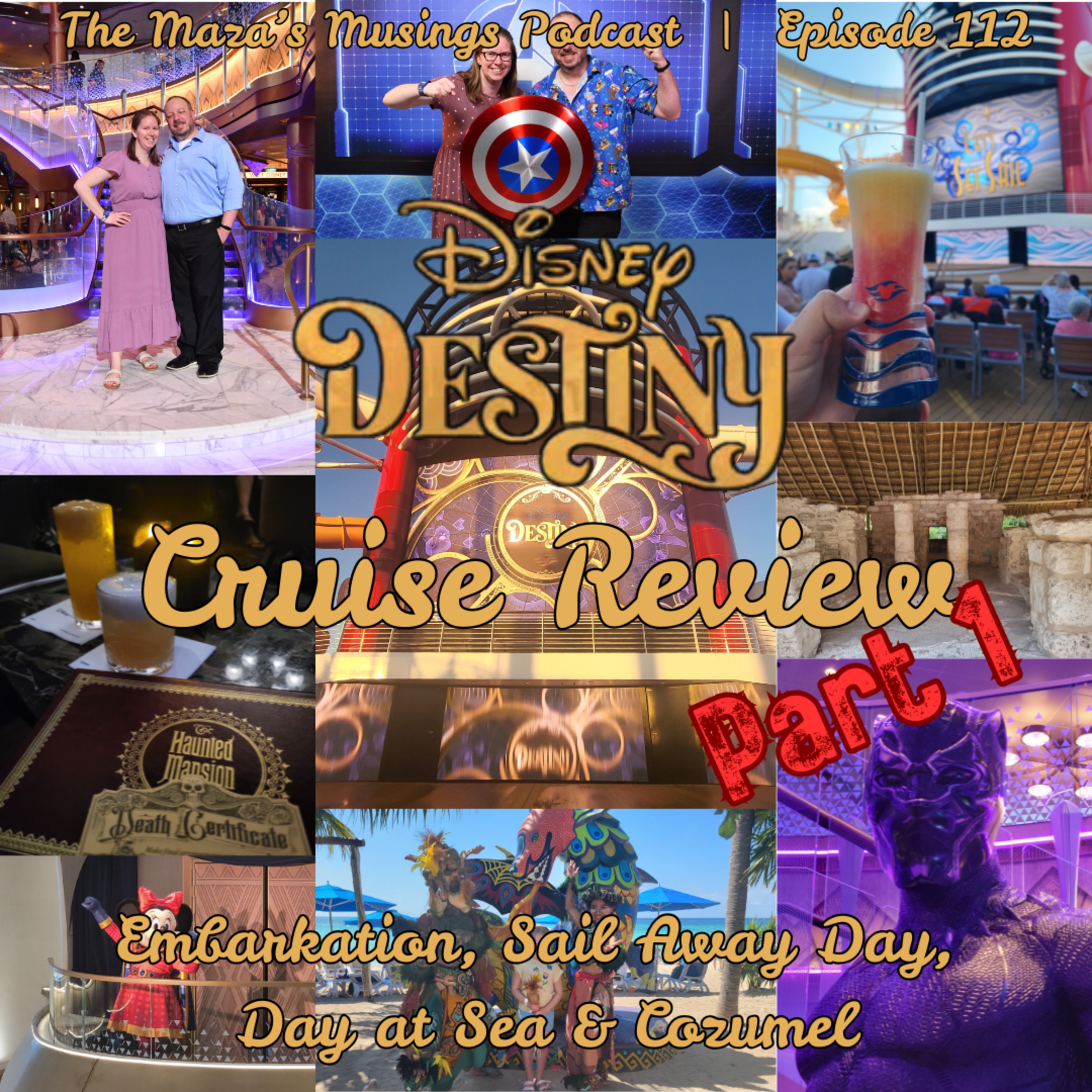 Disney Destiny Cruise Review (Part 1): Embarkation, Sail Away Day, Day at Sea and Cozumel episode artwork