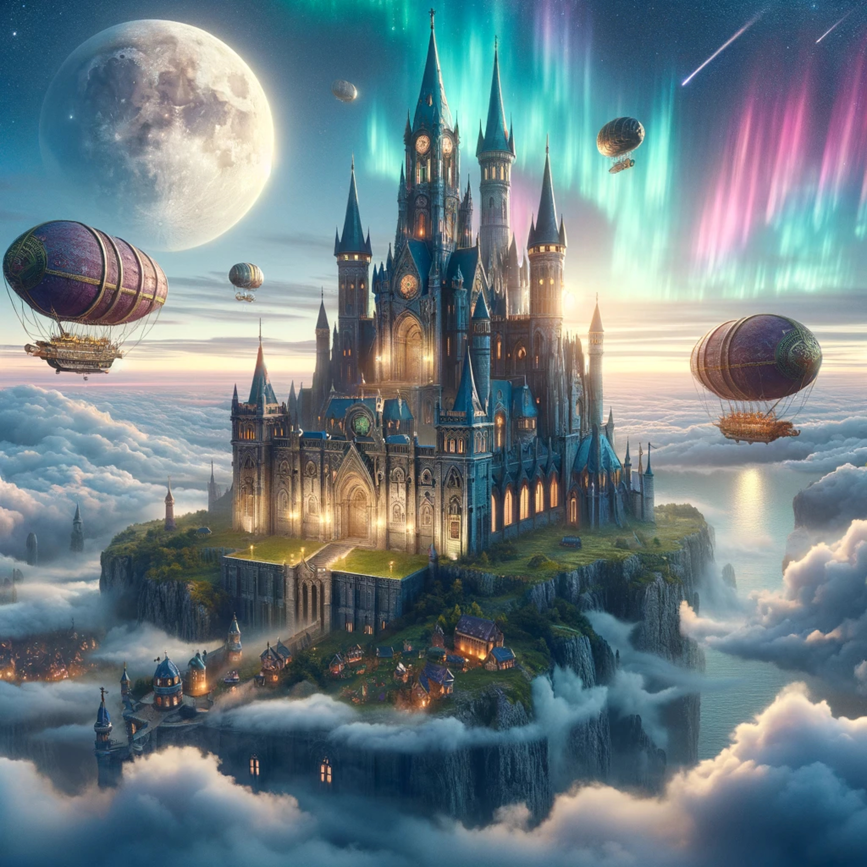 Traumreise #28 // Wolkenschloss episode artwork