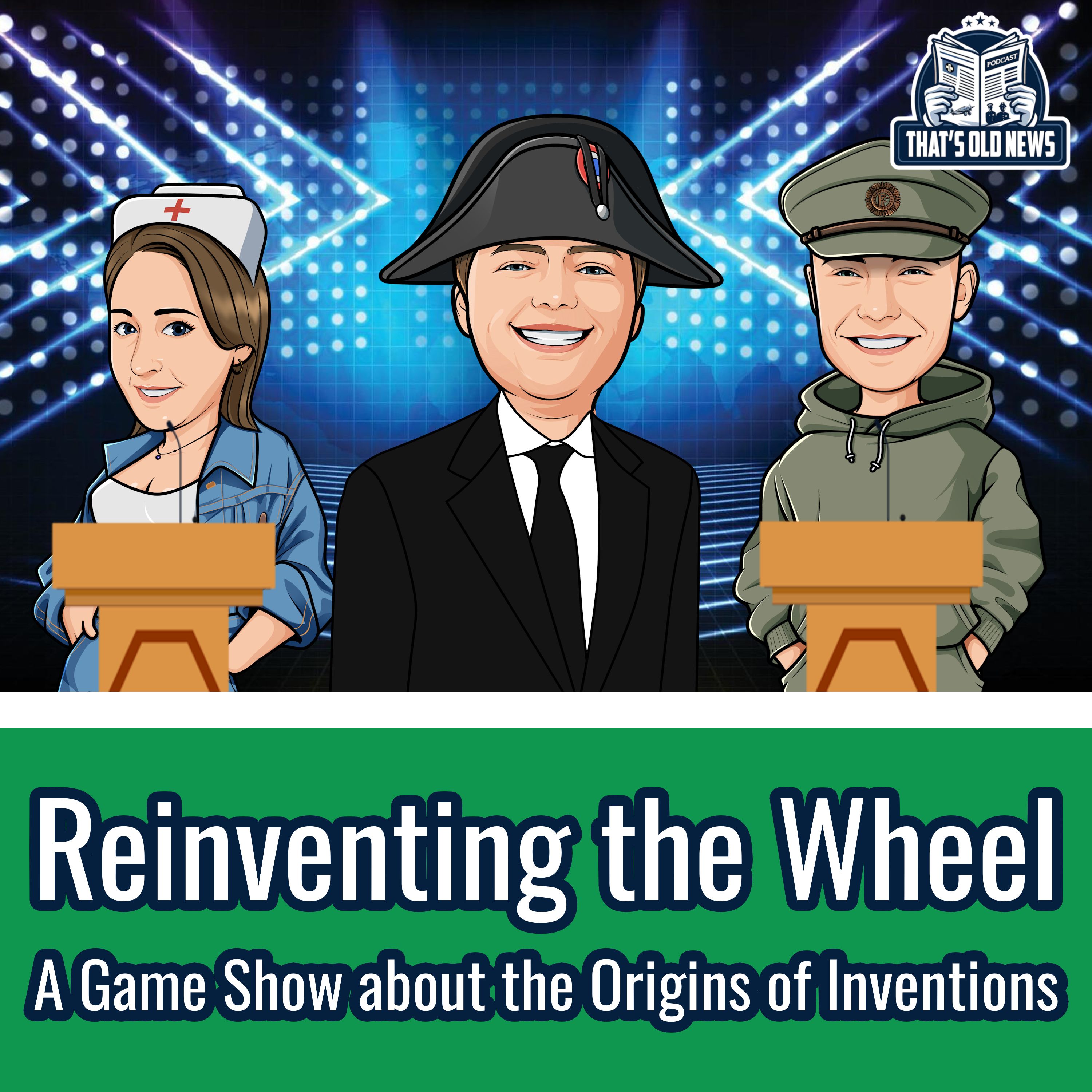 Reinventing the Wheel: A Game Show about the Origins of Inventions episode artwork