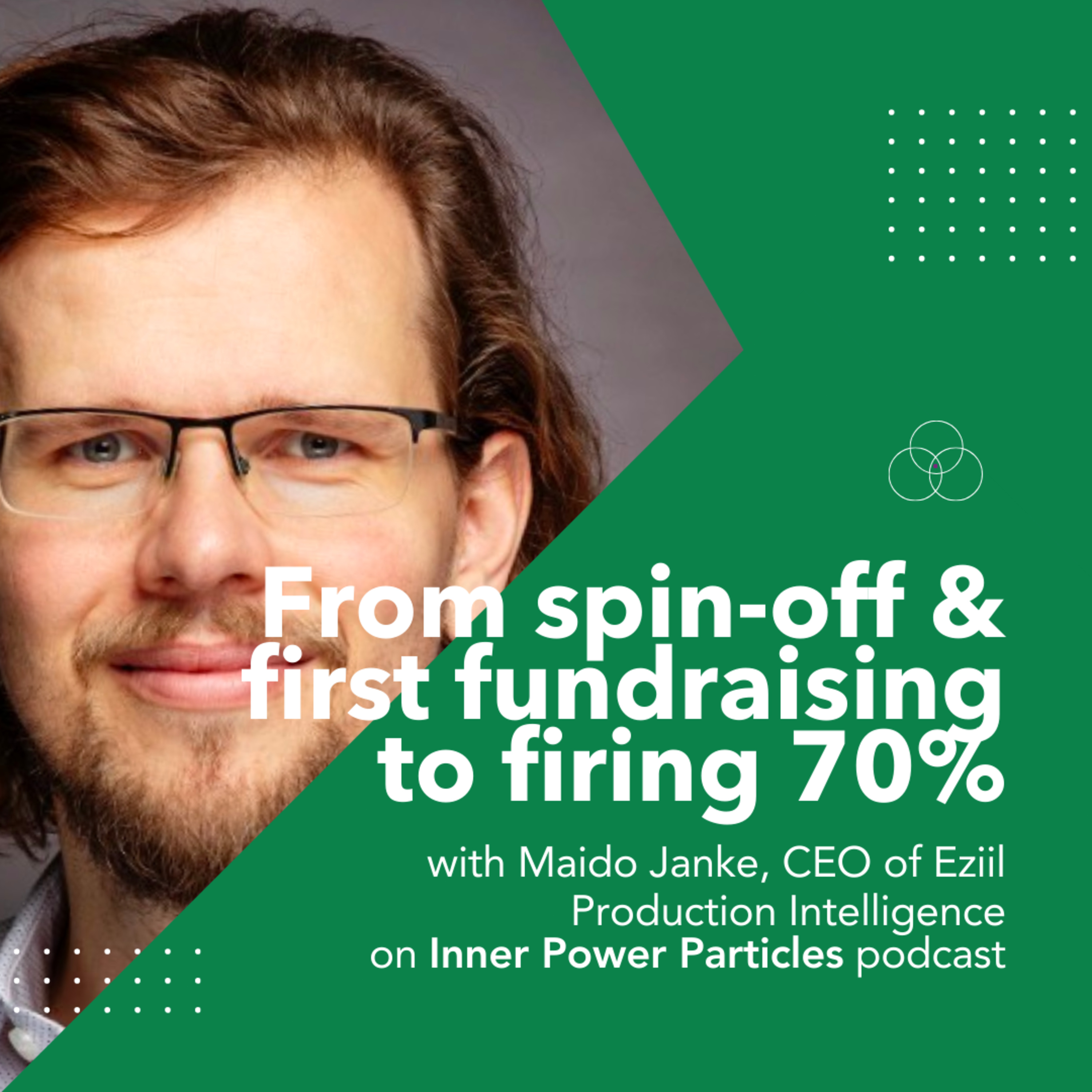 From spin-off and first fundraising to firing 70% and realising the harsh truth with Maido Janke, CEO of Eziil Production Intelligence  episode artwork
