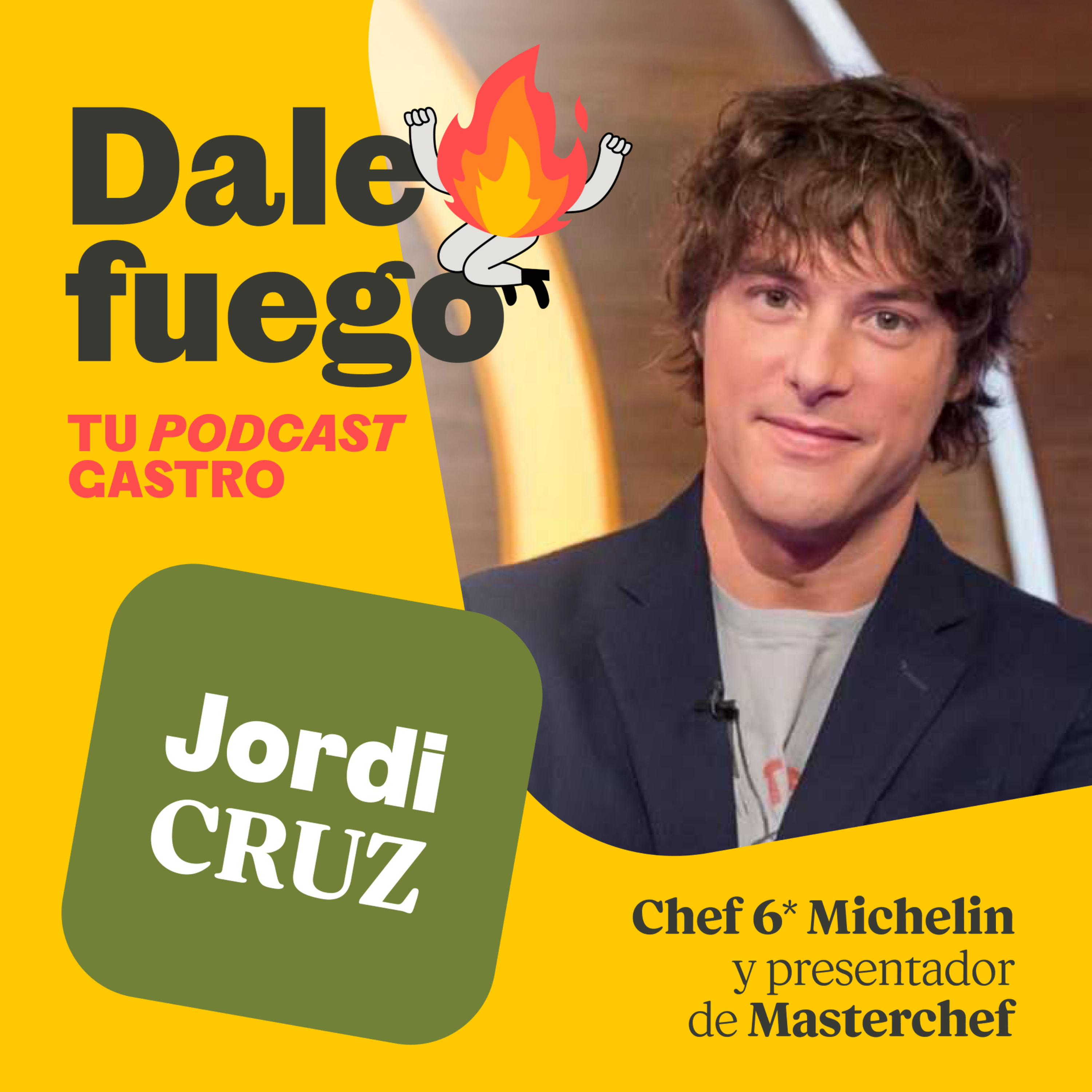 #08 Jordi Cruz, chef con 6* Michelin, presentador de Masterchef y autor de seis libros de recetas. episode artwork