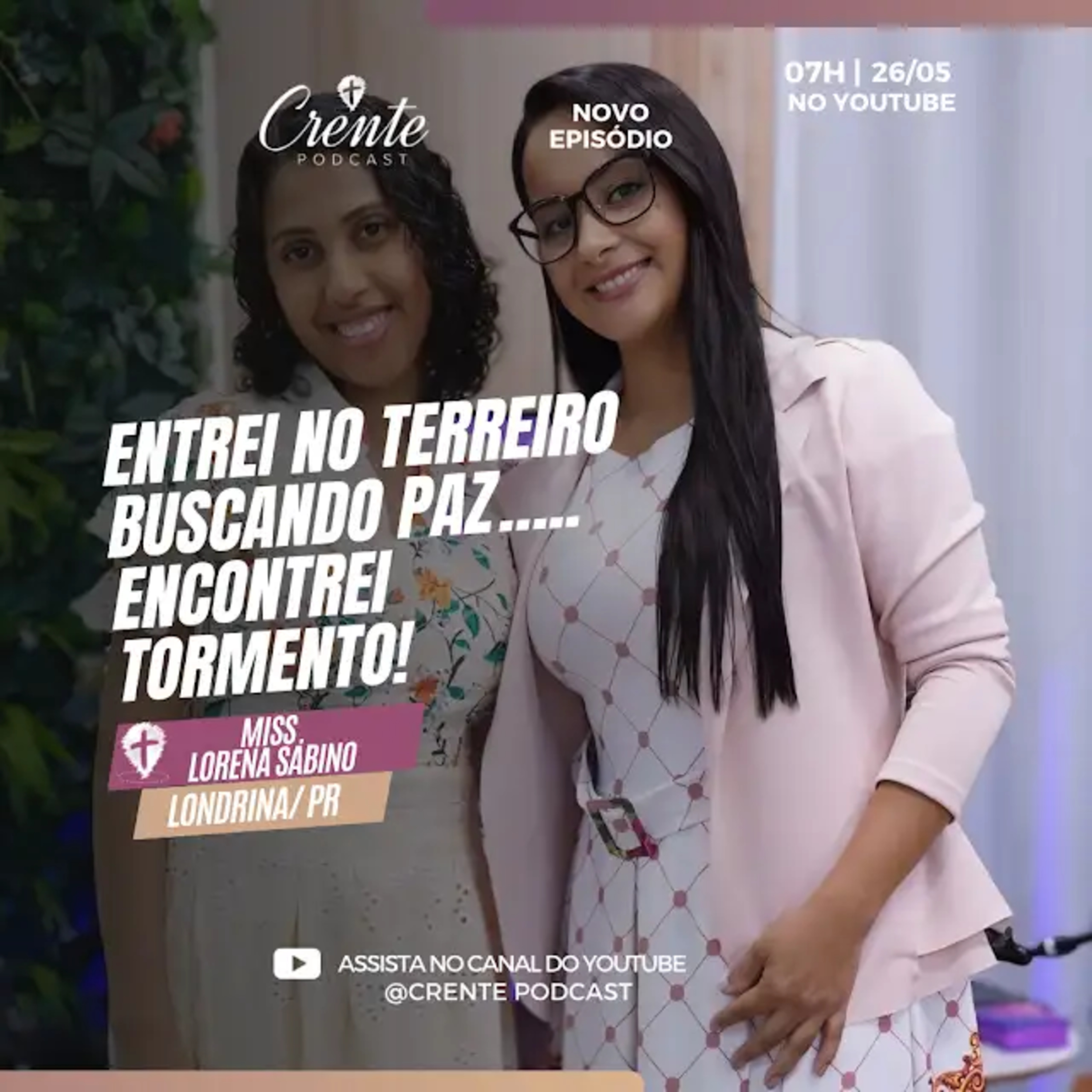 Crente Podcast no YOUTUBE