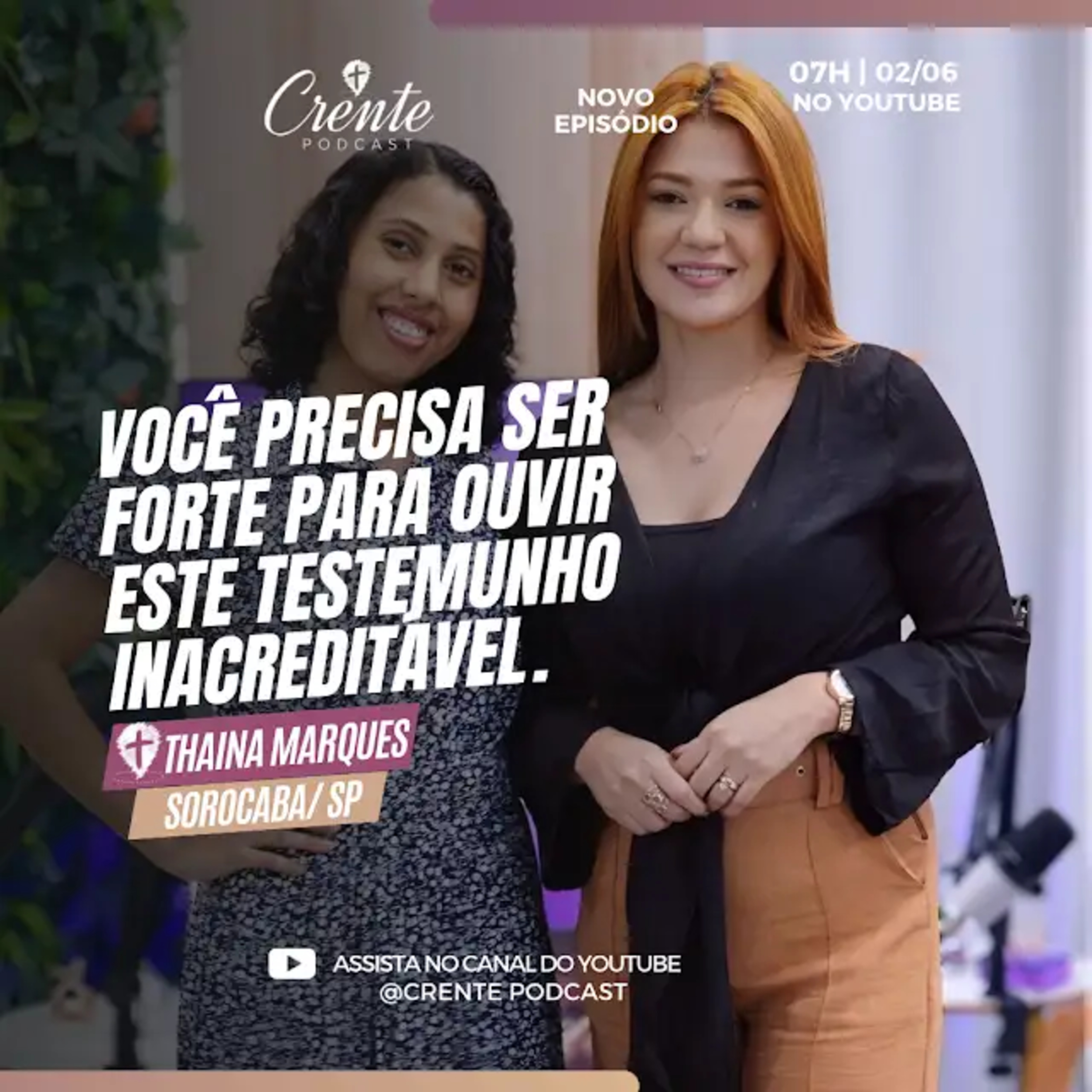 Crente Podcast no YOUTUBE