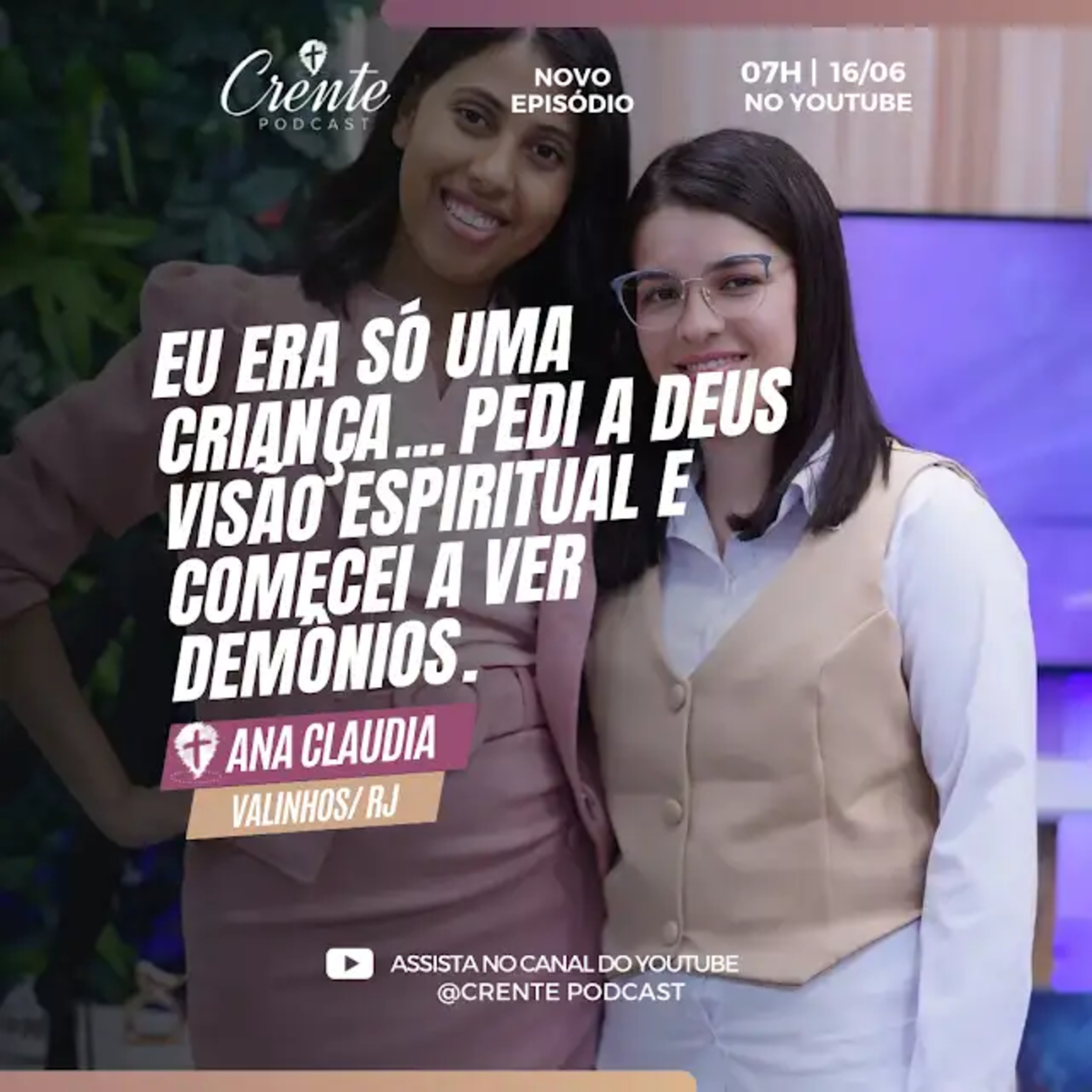 Crente Podcast no YOUTUBE