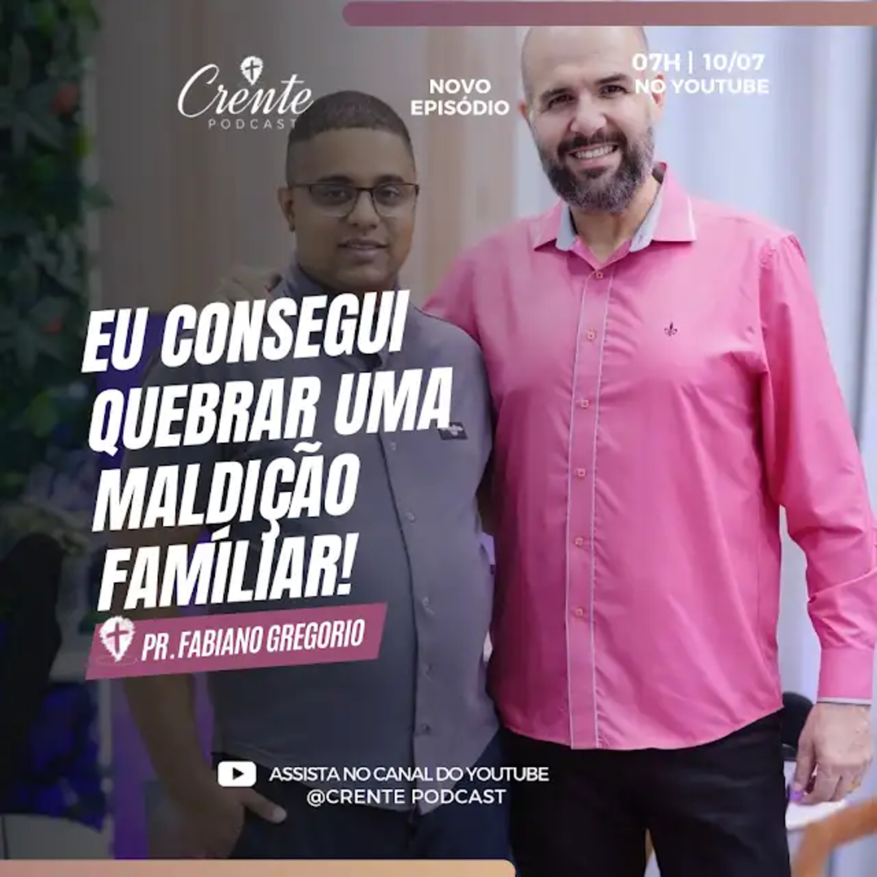 Crente Podcast no YOUTUBE