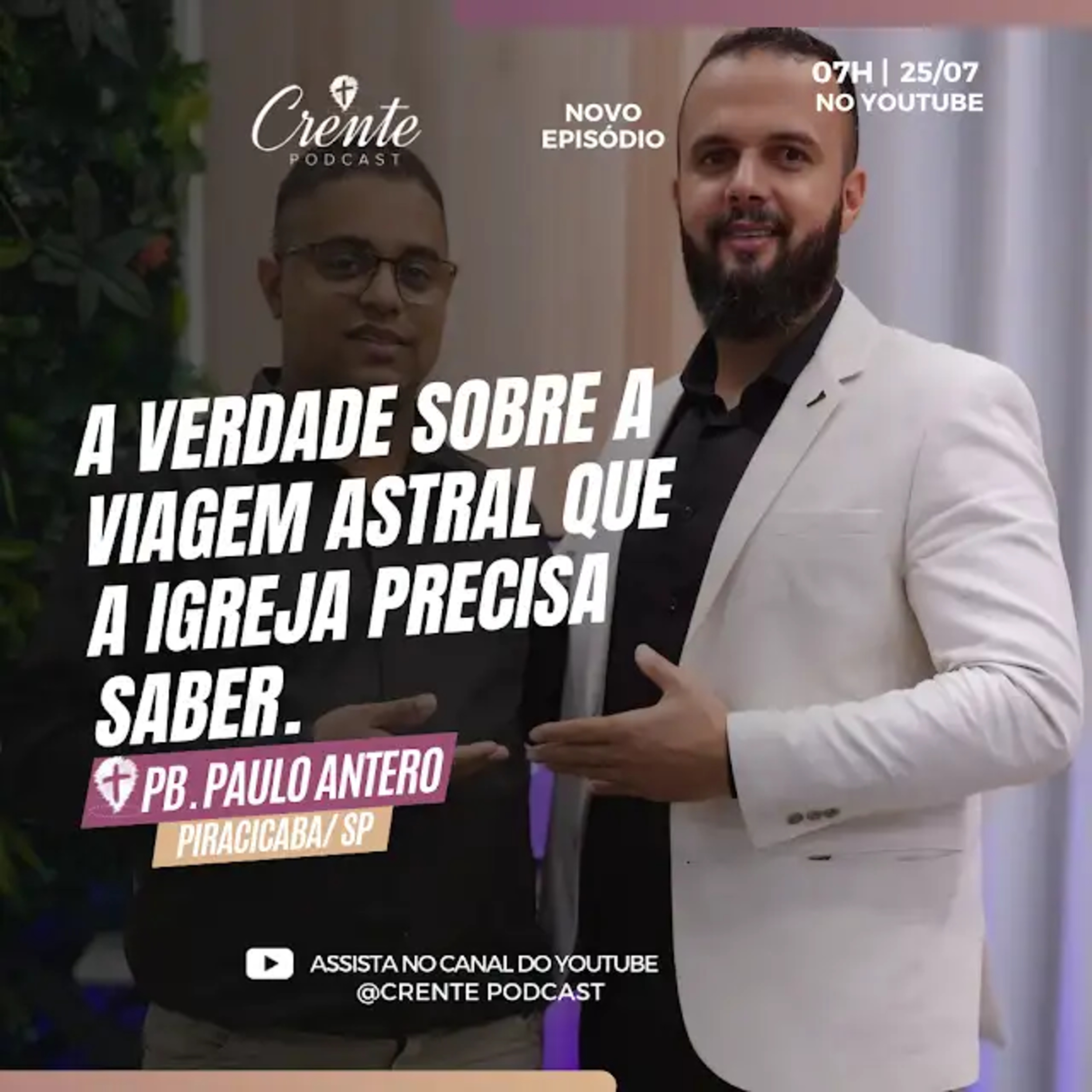 Crente Podcast no YOUTUBE