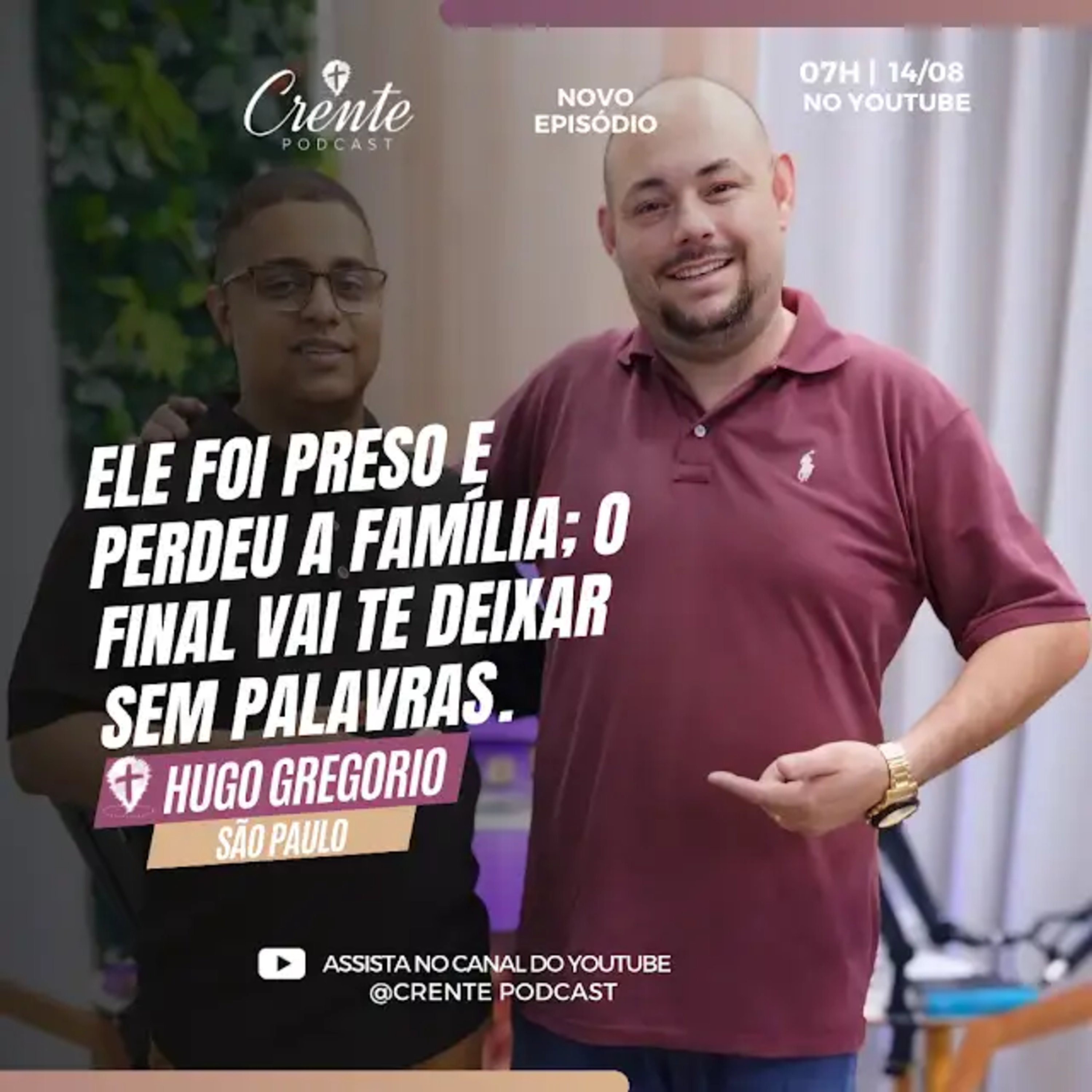 Crente Podcast no YOUTUBE