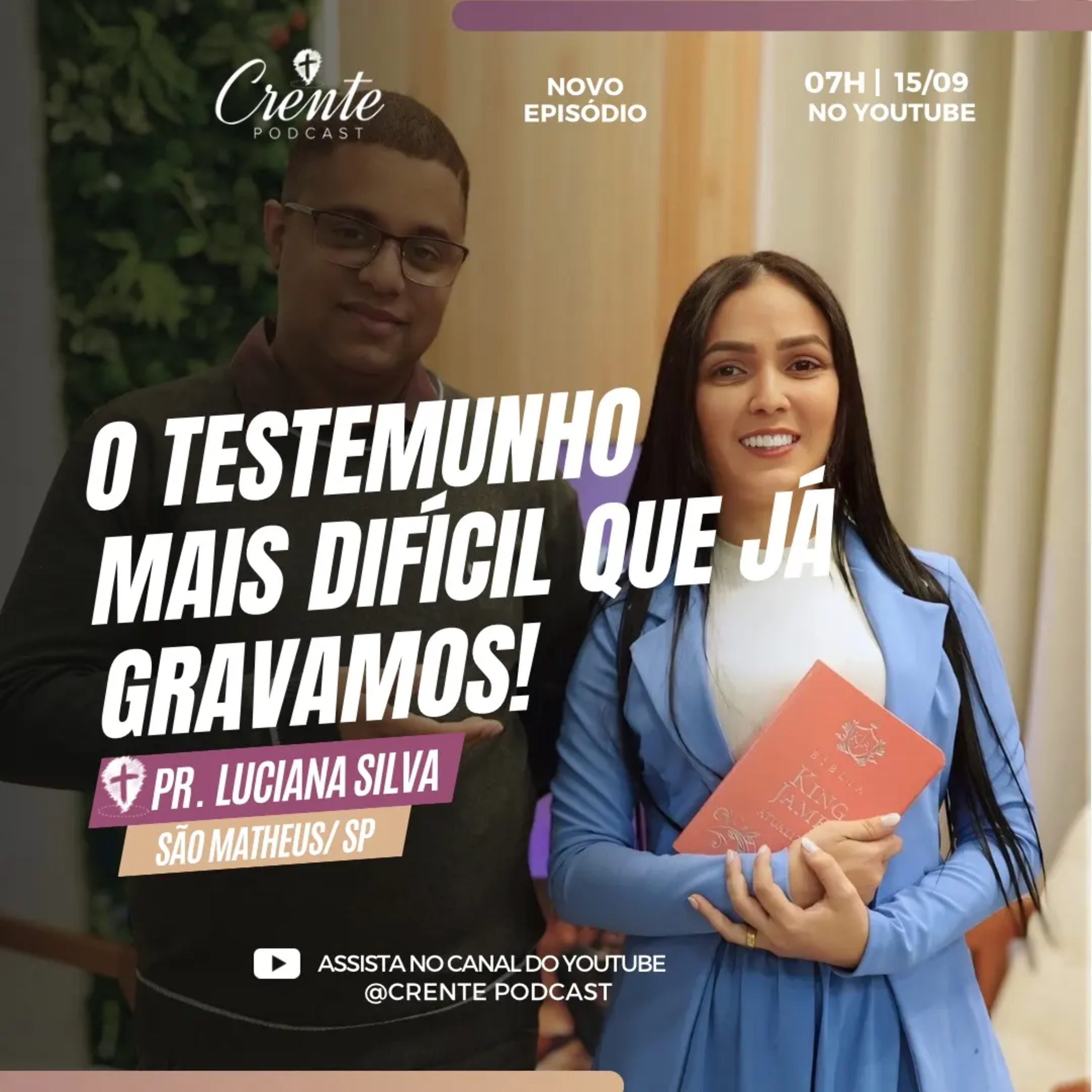 Crente Podcast no YOUTUBE