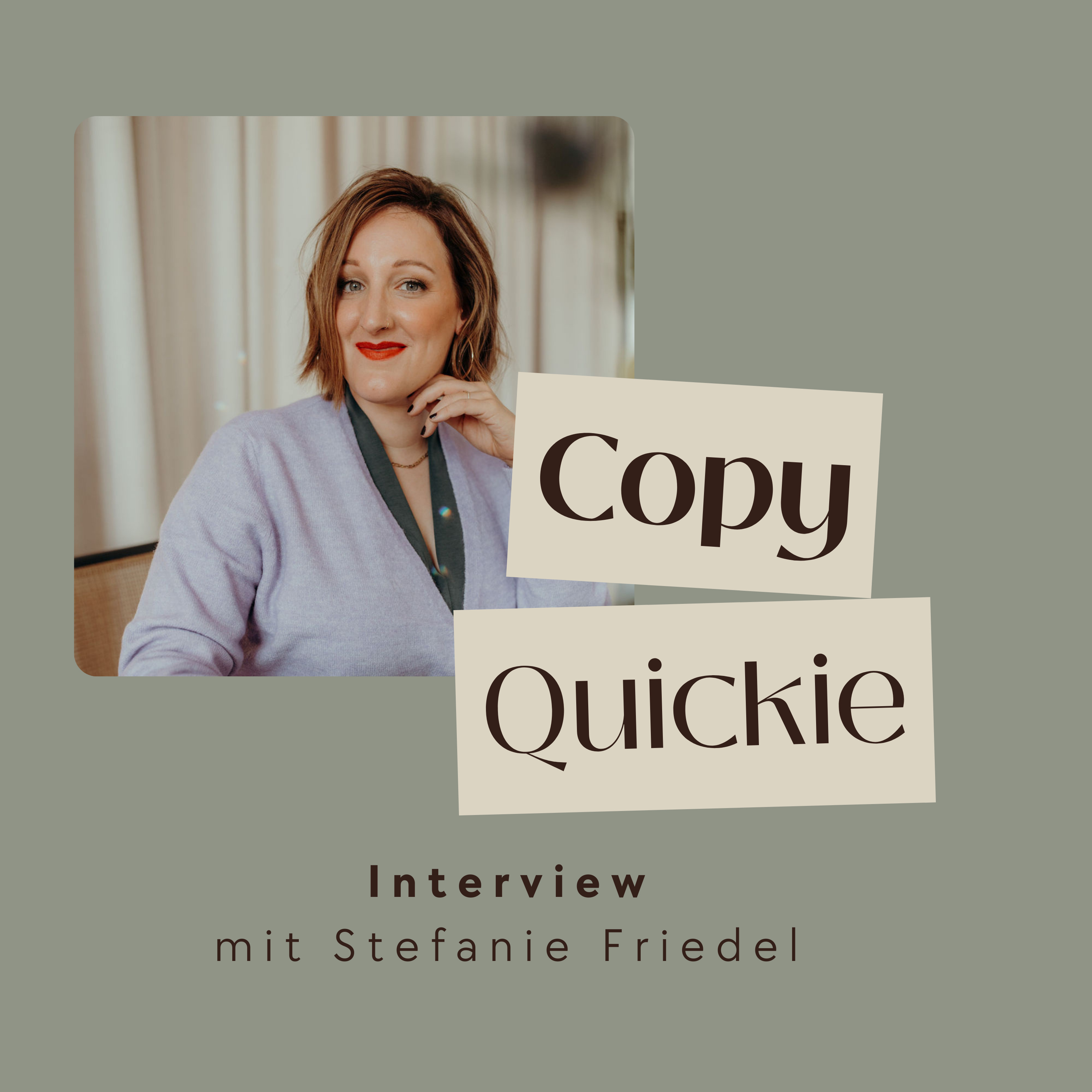 #005 PROFESSIONELLE WEBSITE: Wie geht das? | im Interview mit Steffi von viel:mehr Design episode artwork