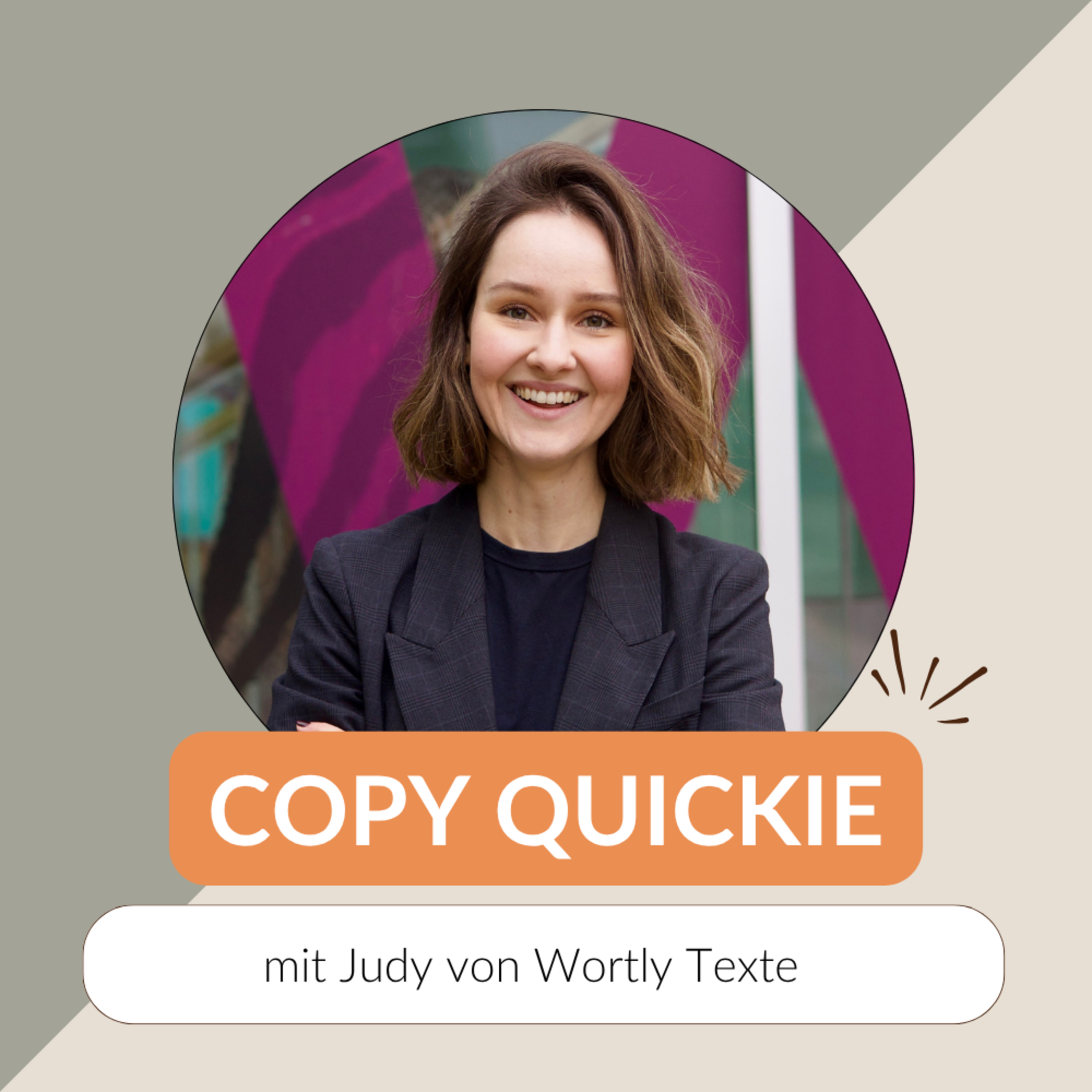 #078 Wie fühlt sich die nebenberufliche Selbstständigkeit an? | mit Copycademy-Teilnehmerin Judy episode artwork