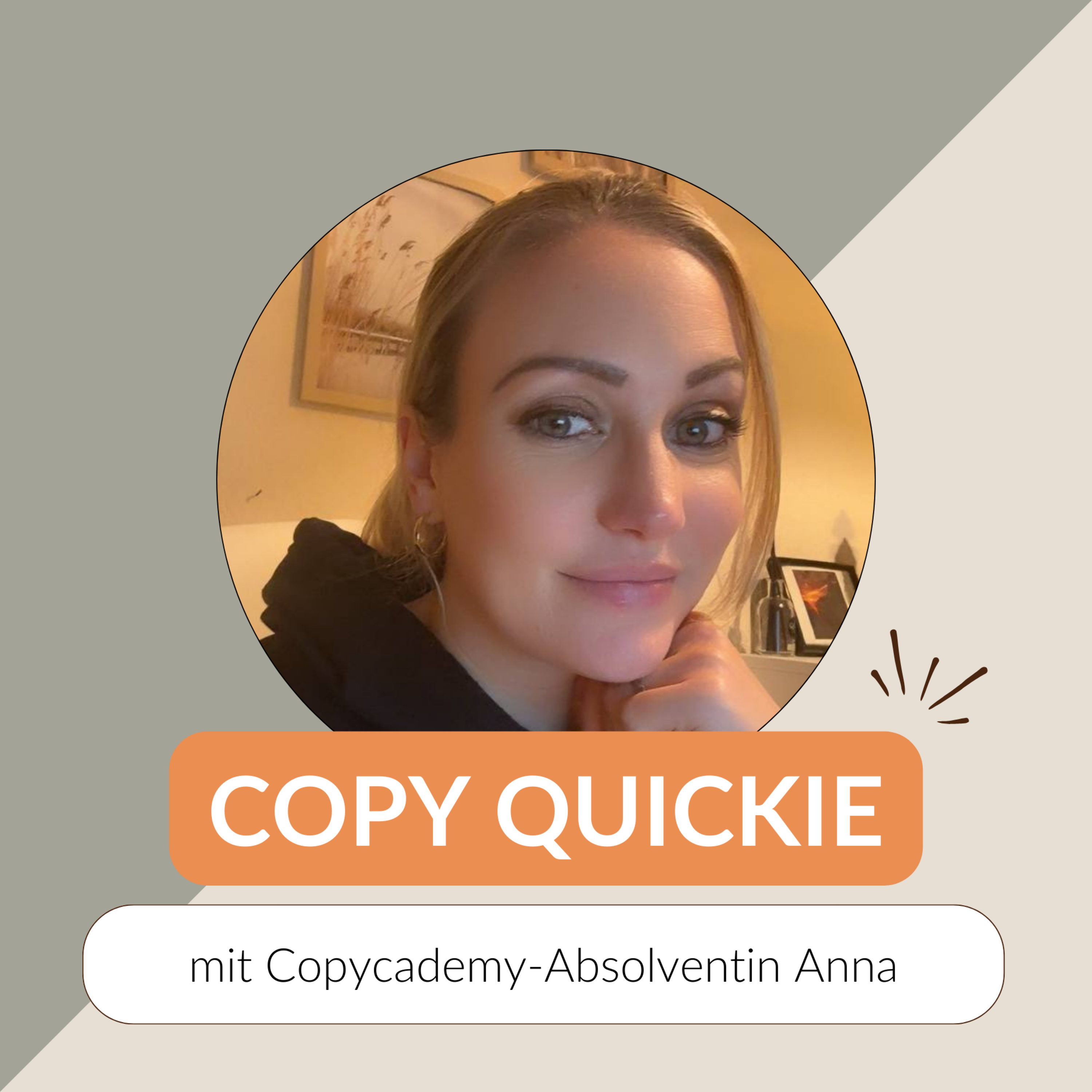 #102 Was, wenn dein Umfeld nicht an dich glaubt? | mit Copycademy-Teilnehmerin Anna episode artwork