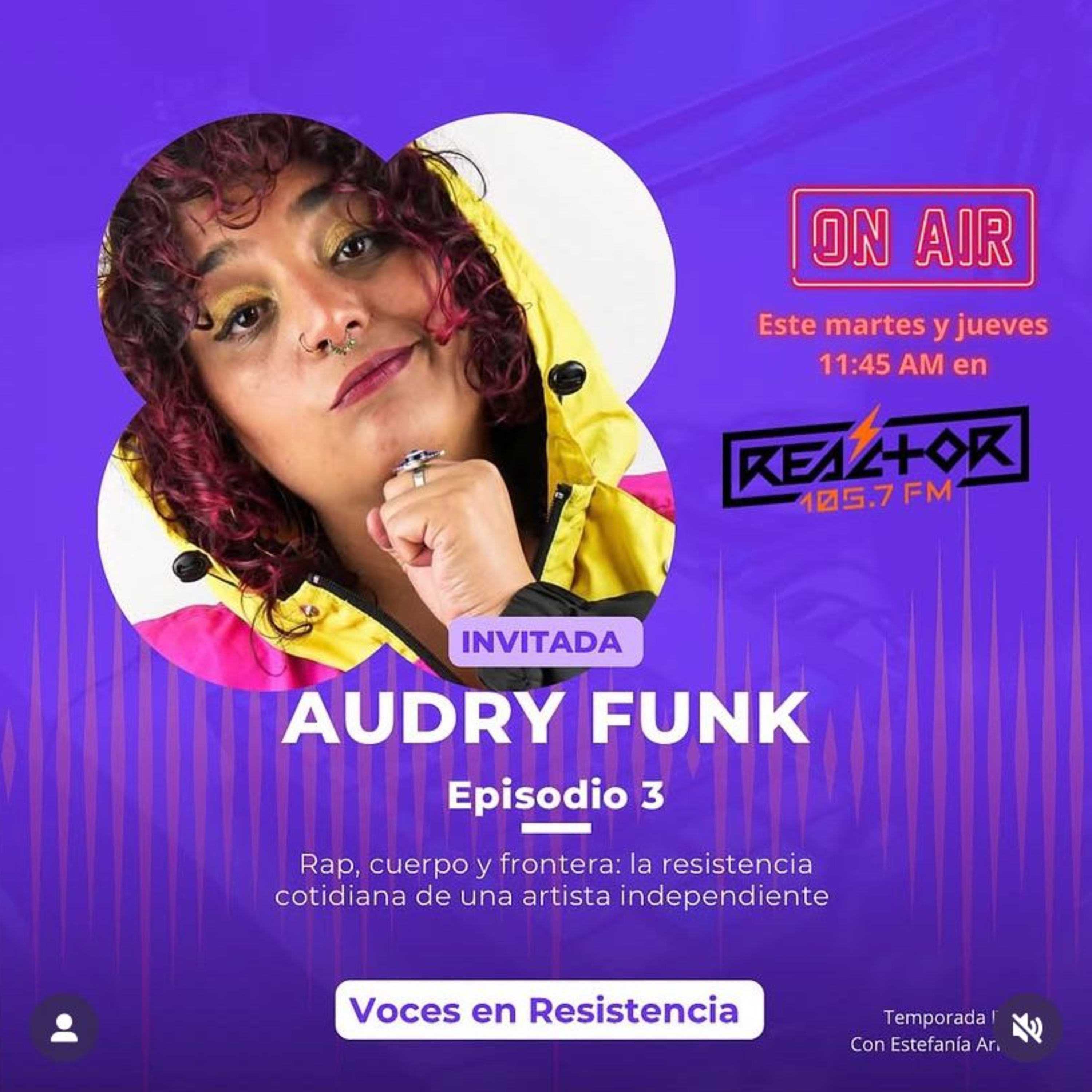 Rap para tumbar al sistema: Audry Funk y la voz que no se calla episode artwork