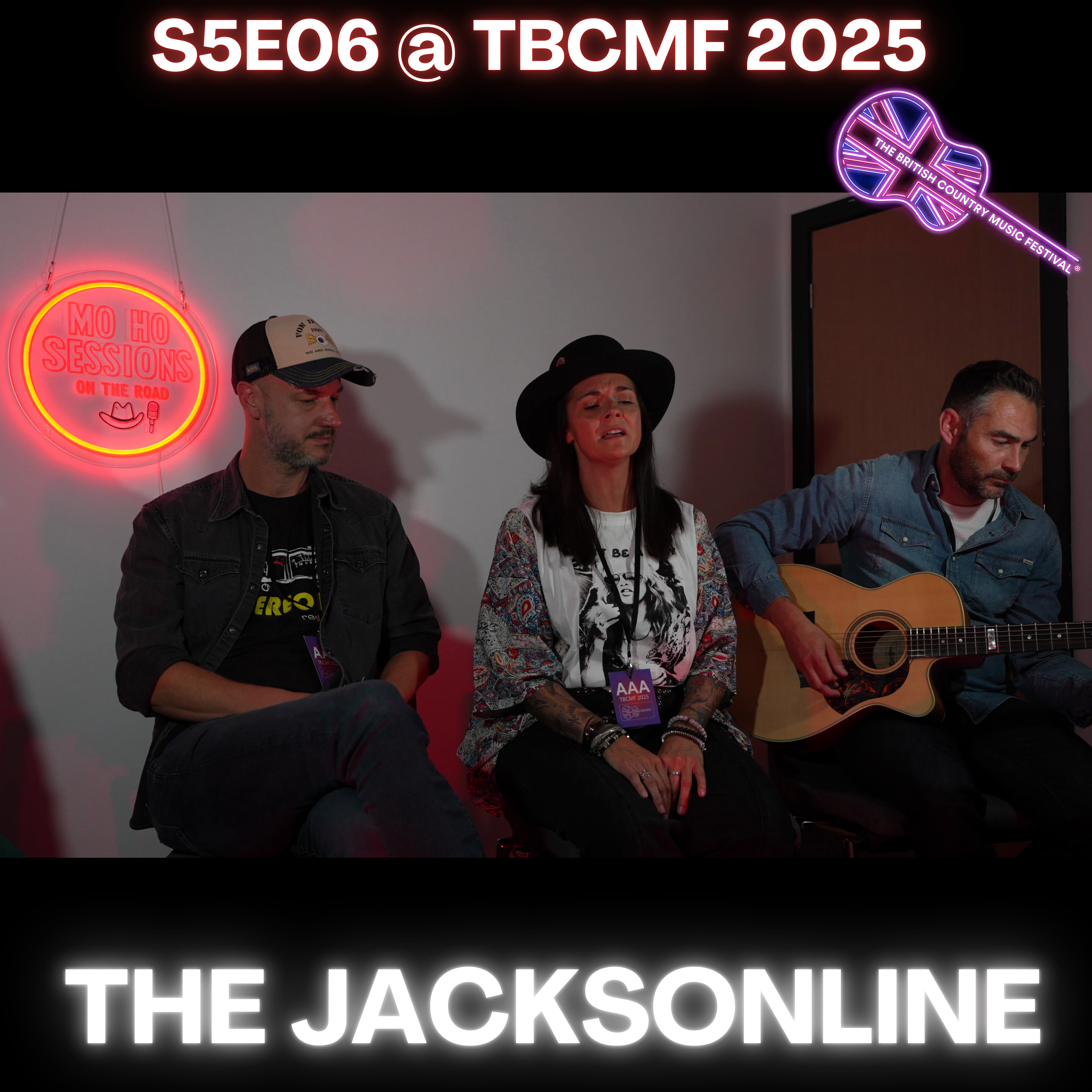 The Jacksonline | Mo Ho Sessions S5E06 | Live at The British Country Music Festival 2025 episode artwork