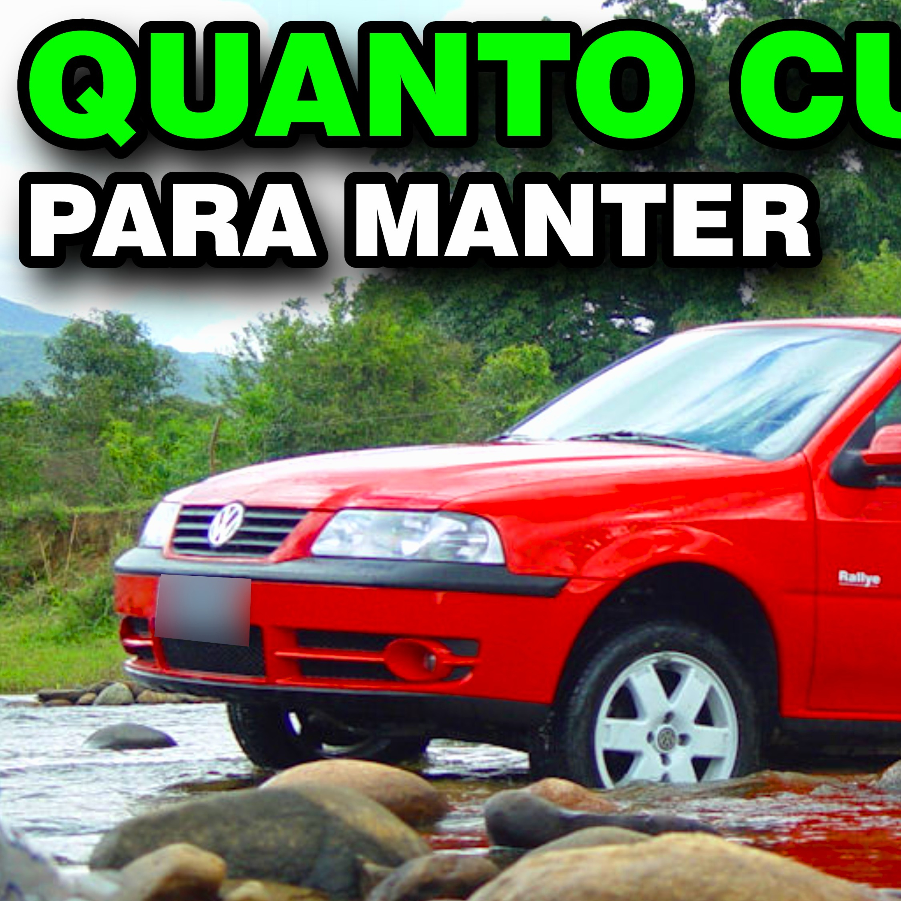 VW GOL RALLYE 1.6 2005 - QUANTO CUSTA para manter