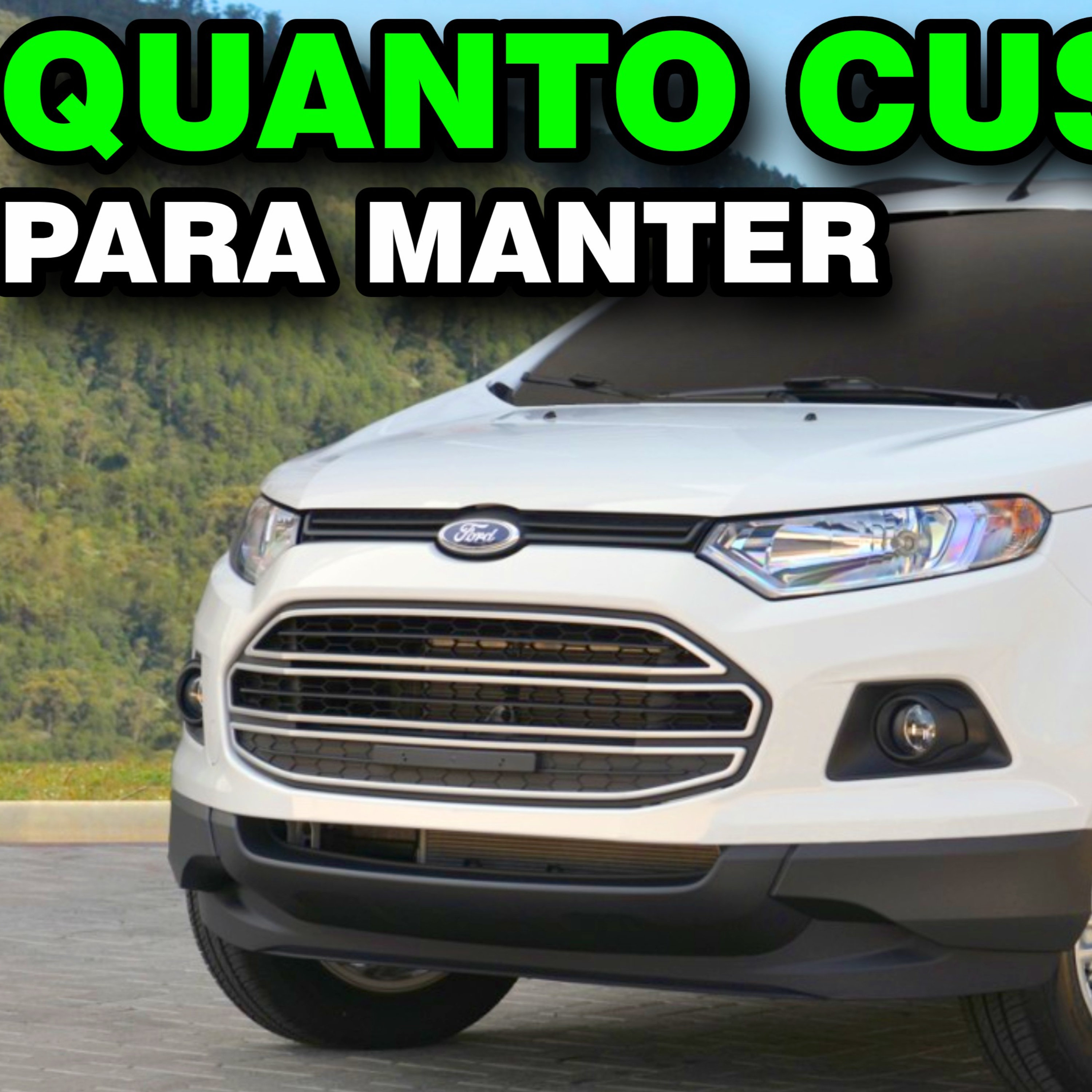 ECOSPORT FREESTYLE 1.6 2013 | QUANTO CUSTA para manter