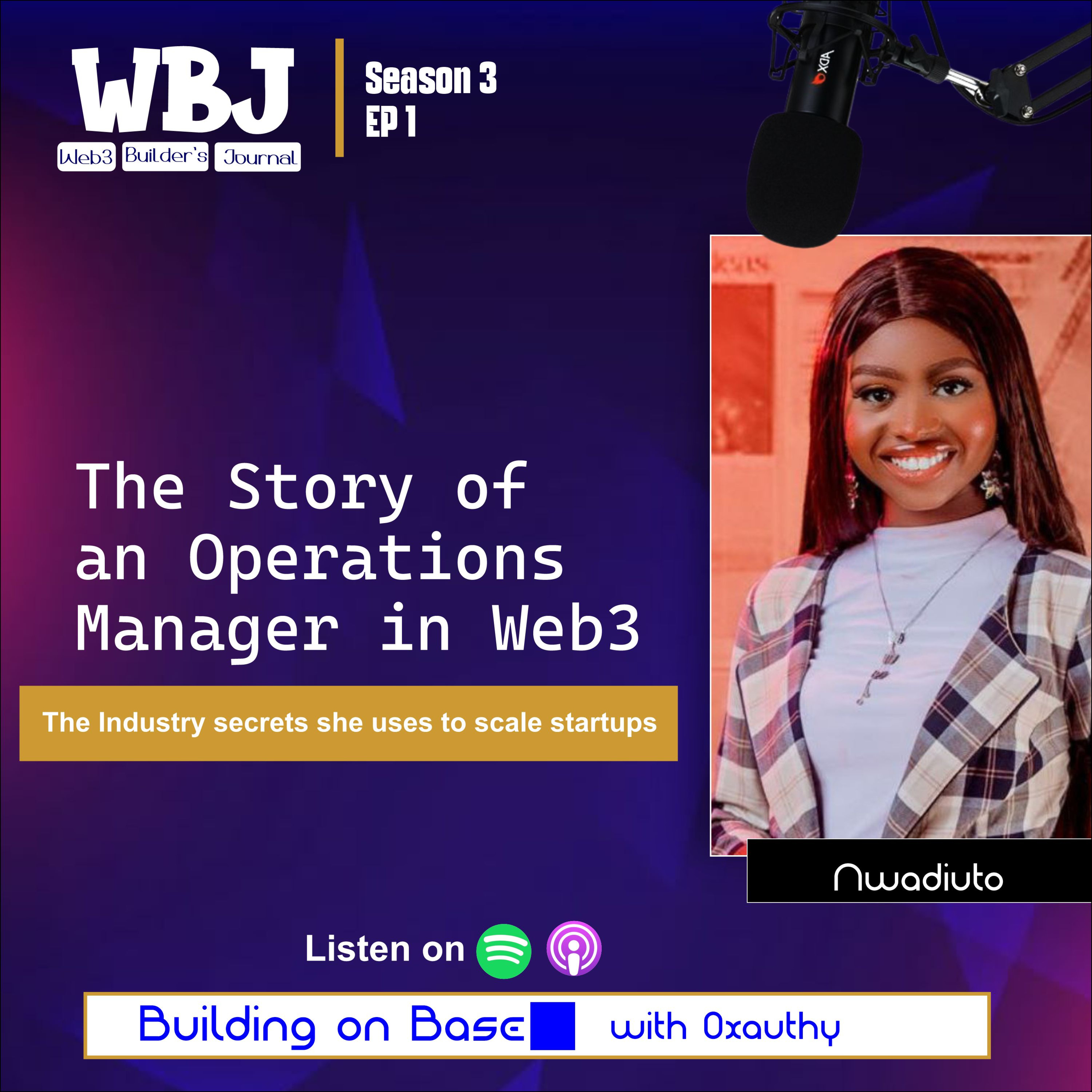 The Story of An Operations Manager in Web3 - Nwadiuto's web3 story episode artwork