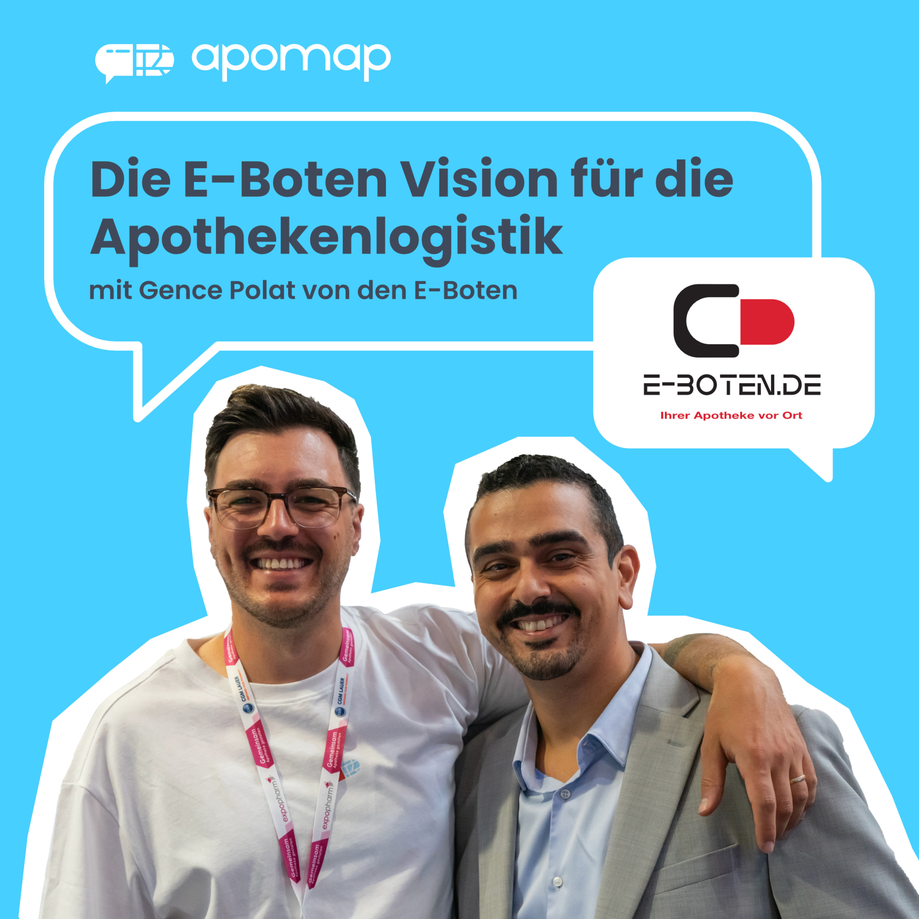 Die E-Boten Vision für die Apothekenlogistik mit Gence Polat episode artwork
