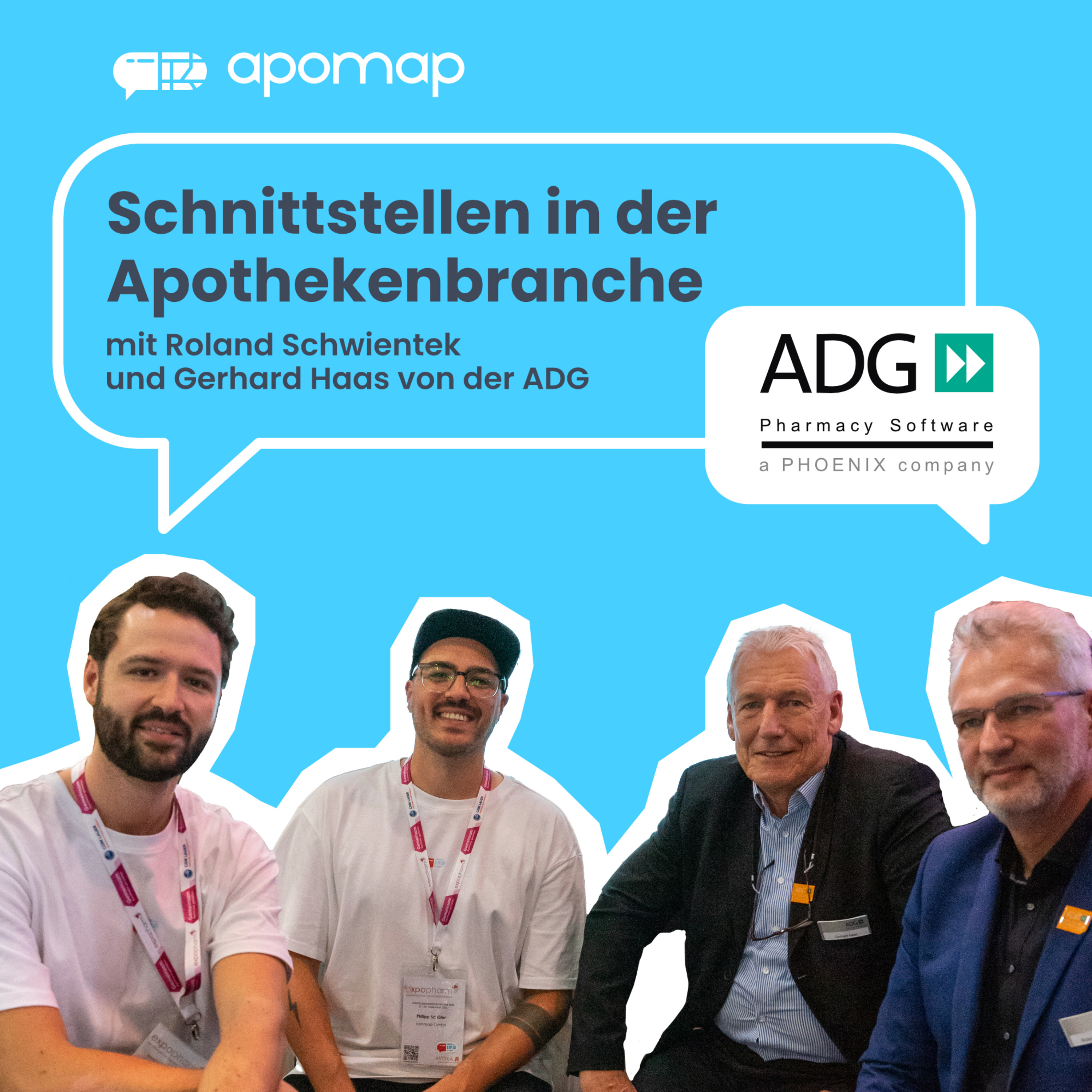 Schnittstellen in der Apothekenbranche mit Roland Schwientek und Gerhard Haas von der ADG episode artwork