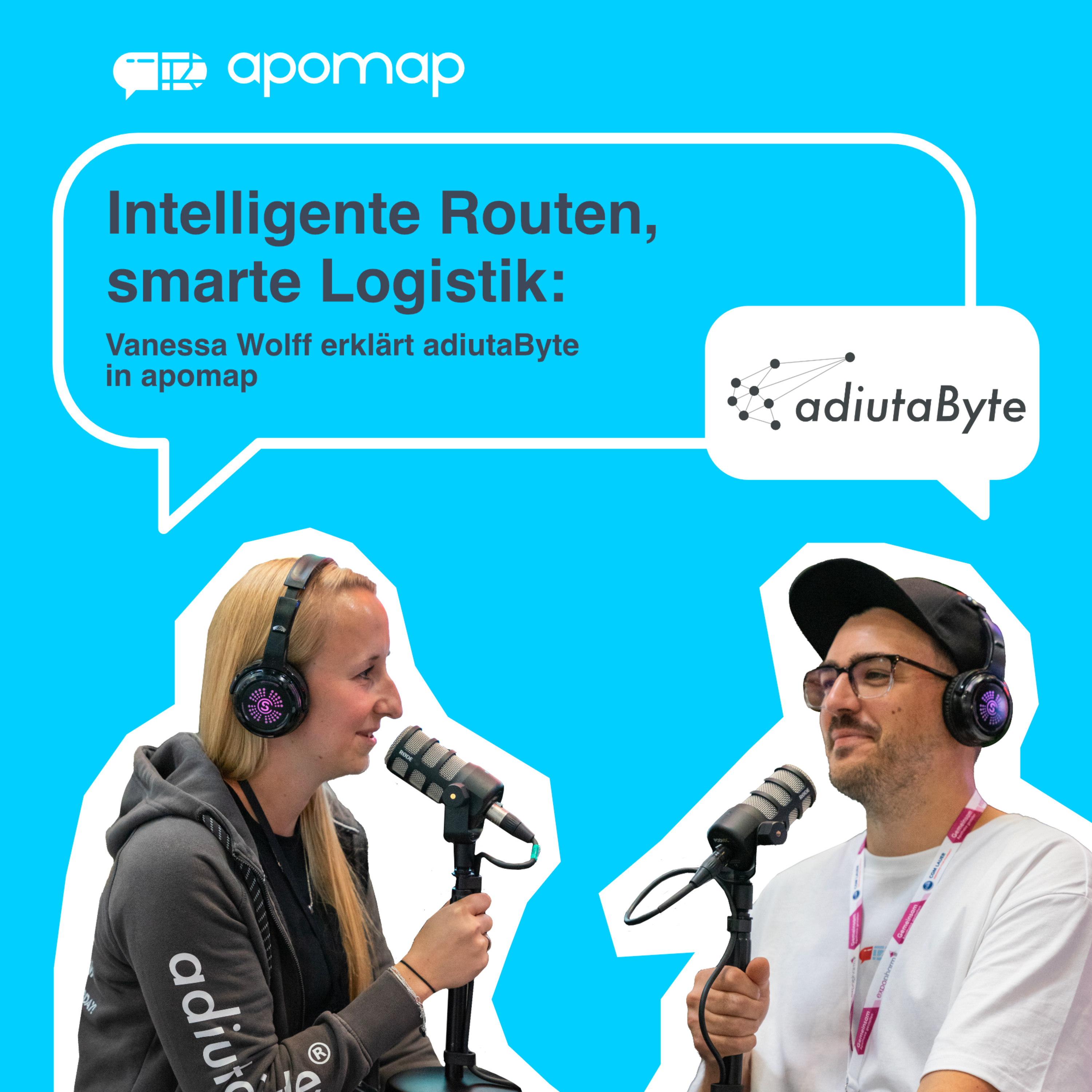 Intelligente Routen, smarte Logistik: Vanessa Wolff erklärt adiutaByte in apomap episode artwork