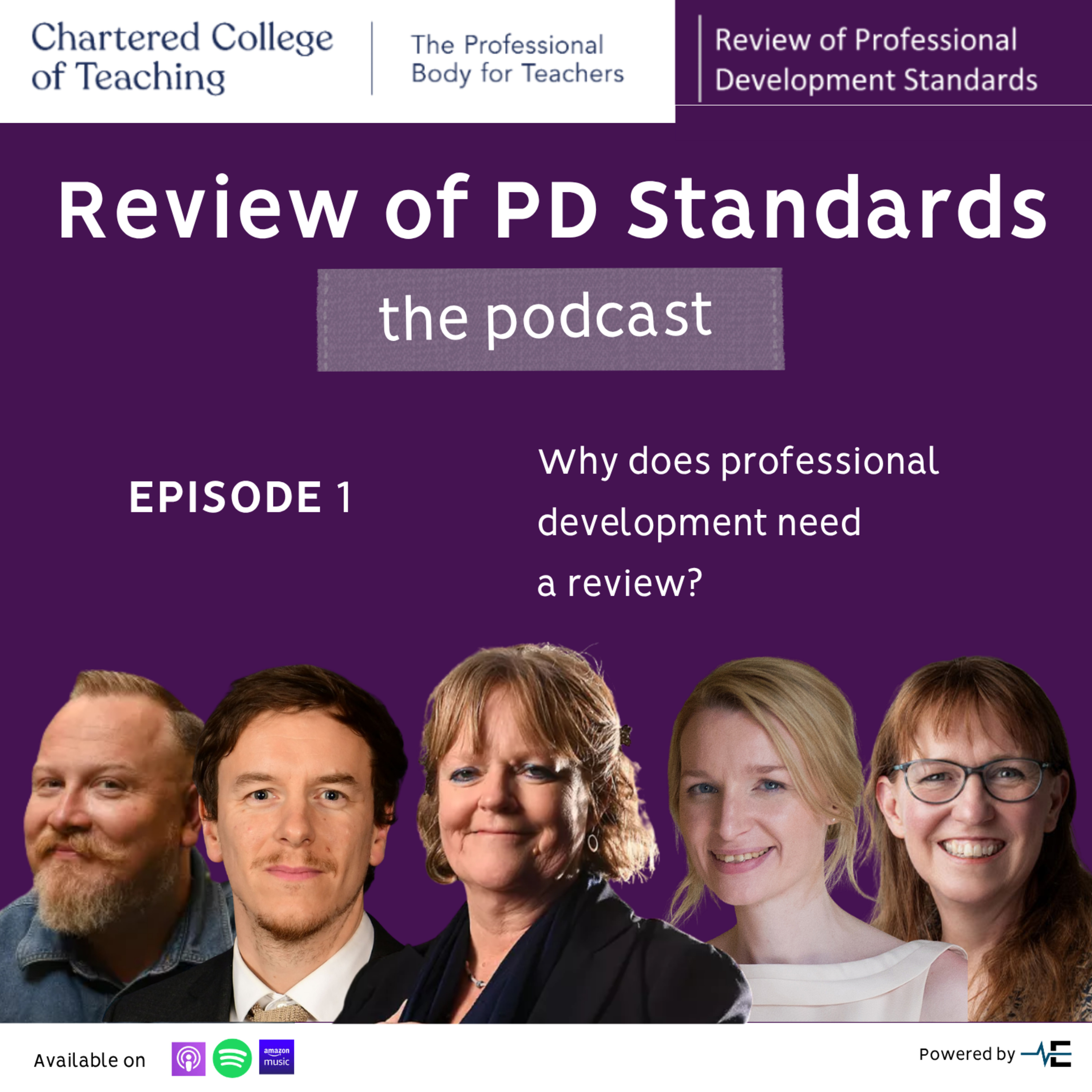 Review of PD Standards: The Podcast | Episode 1: Why does professional development need a review? cover art