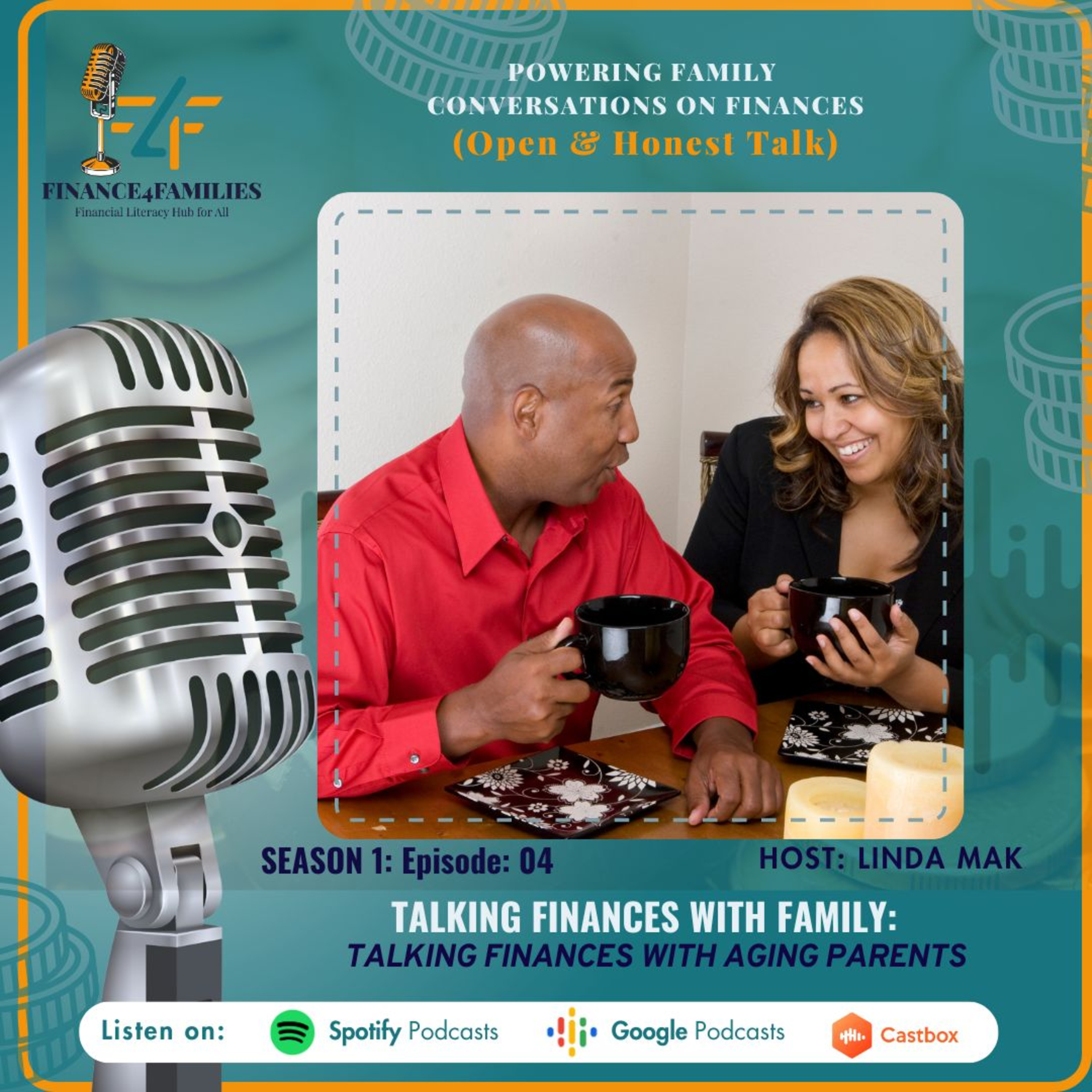Episode 5: TALKING FINANCES WITH AGING PARENTS episode artwork
