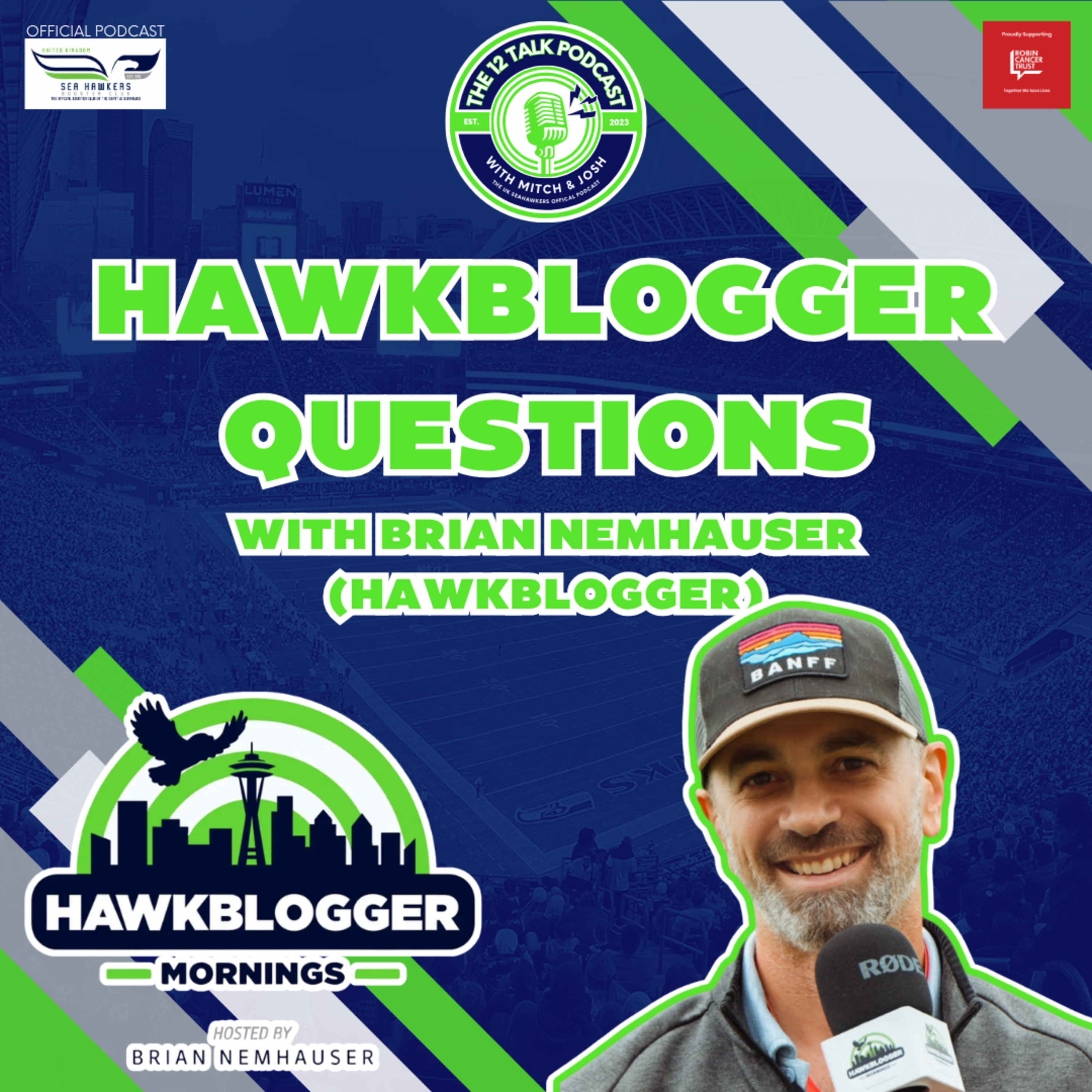12 Talk Podcast with Mitch & Josh - The Official podcast of the UK Seahawkers