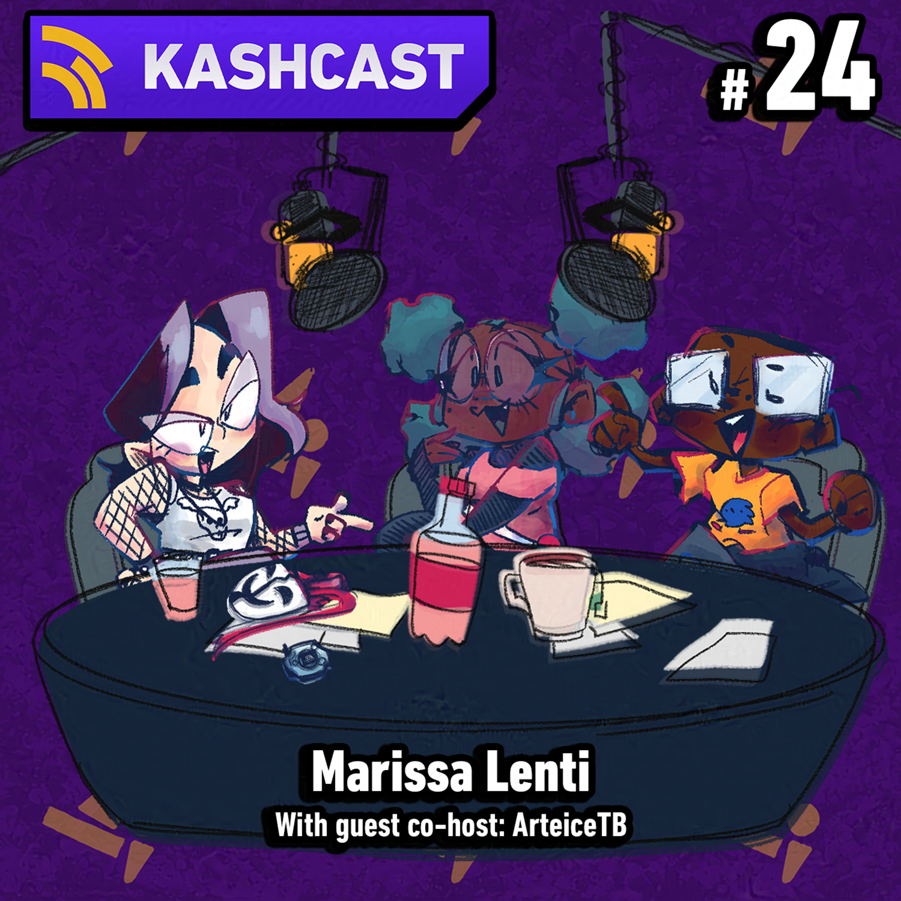 KashCast #24 - Marissa Lenti (with ArteiceTB) episode artwork