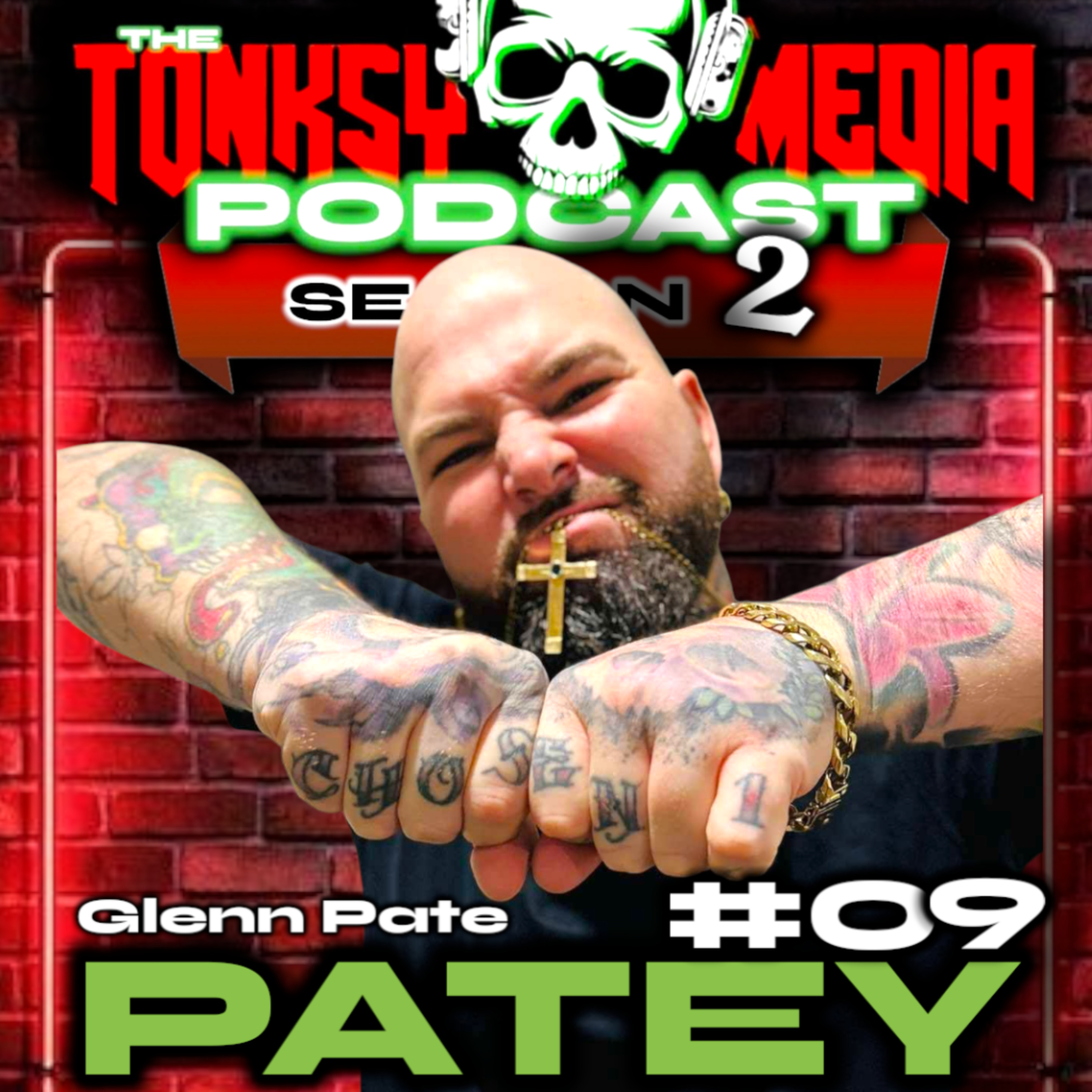 WHAT ITS LIKE TO BE LISTED ON THE HEART TRANSPLANT LIST | Glenn Pate | Tonksy Media Podcast S2E9 episode artwork