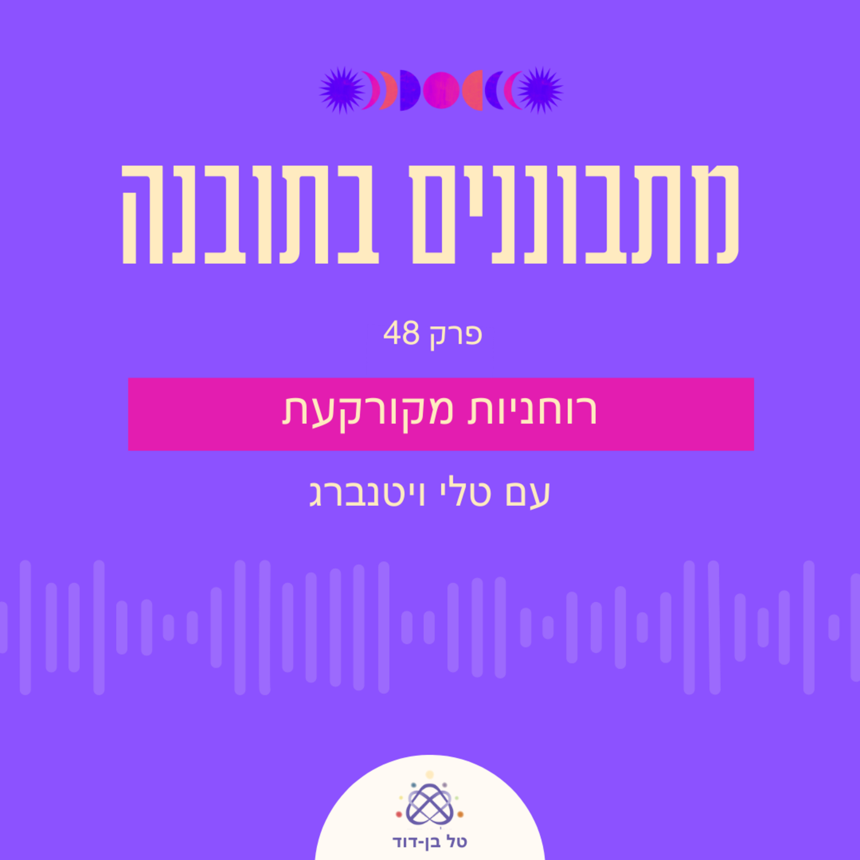 רוחניות מקורקעת שמחוברת למציאות / פרק 48 עם טלי ויטנברג episode artwork