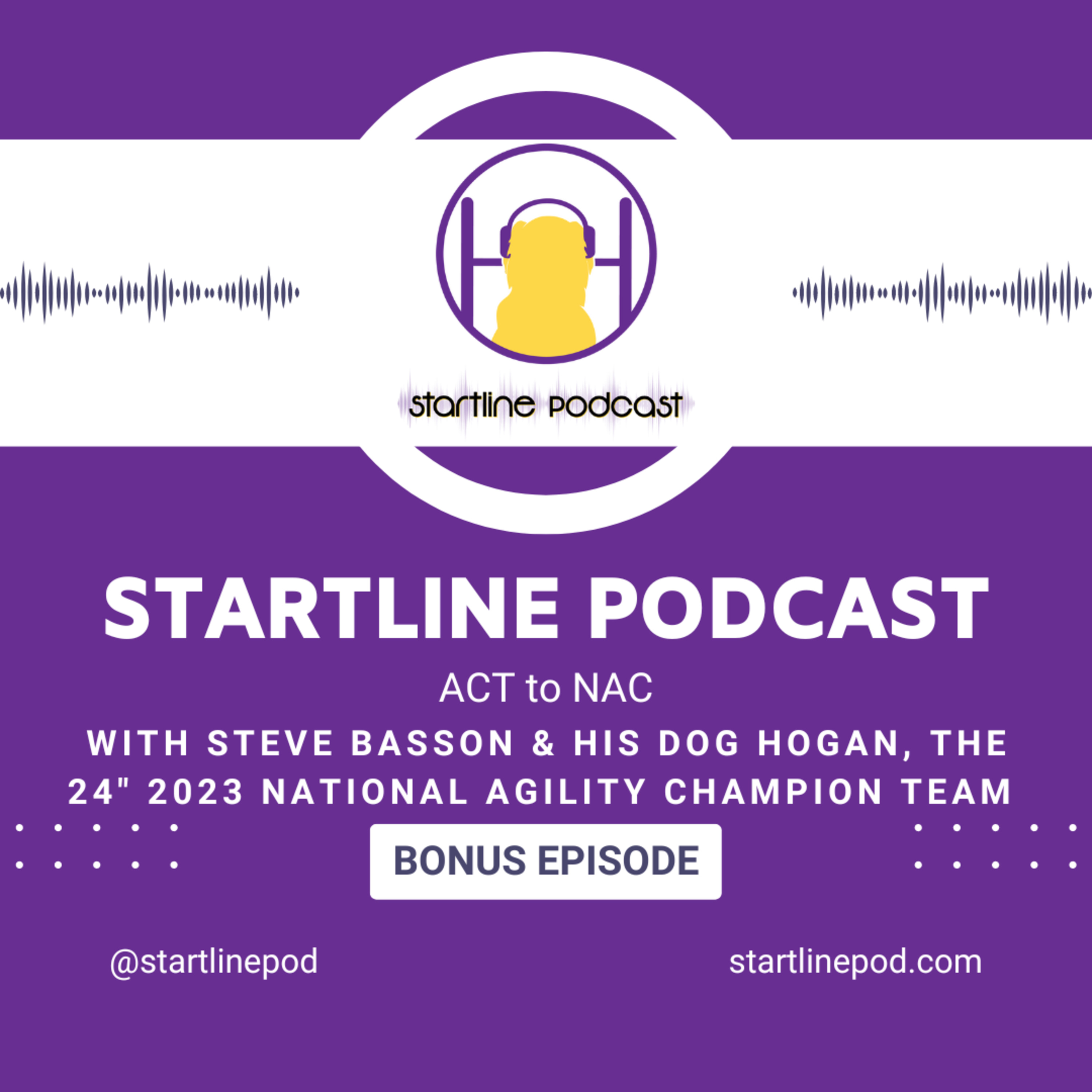 Bonus Episode - Steve Basson and his dog Hogan, the 2023 24" National Agility Championship winning team  episode artwork