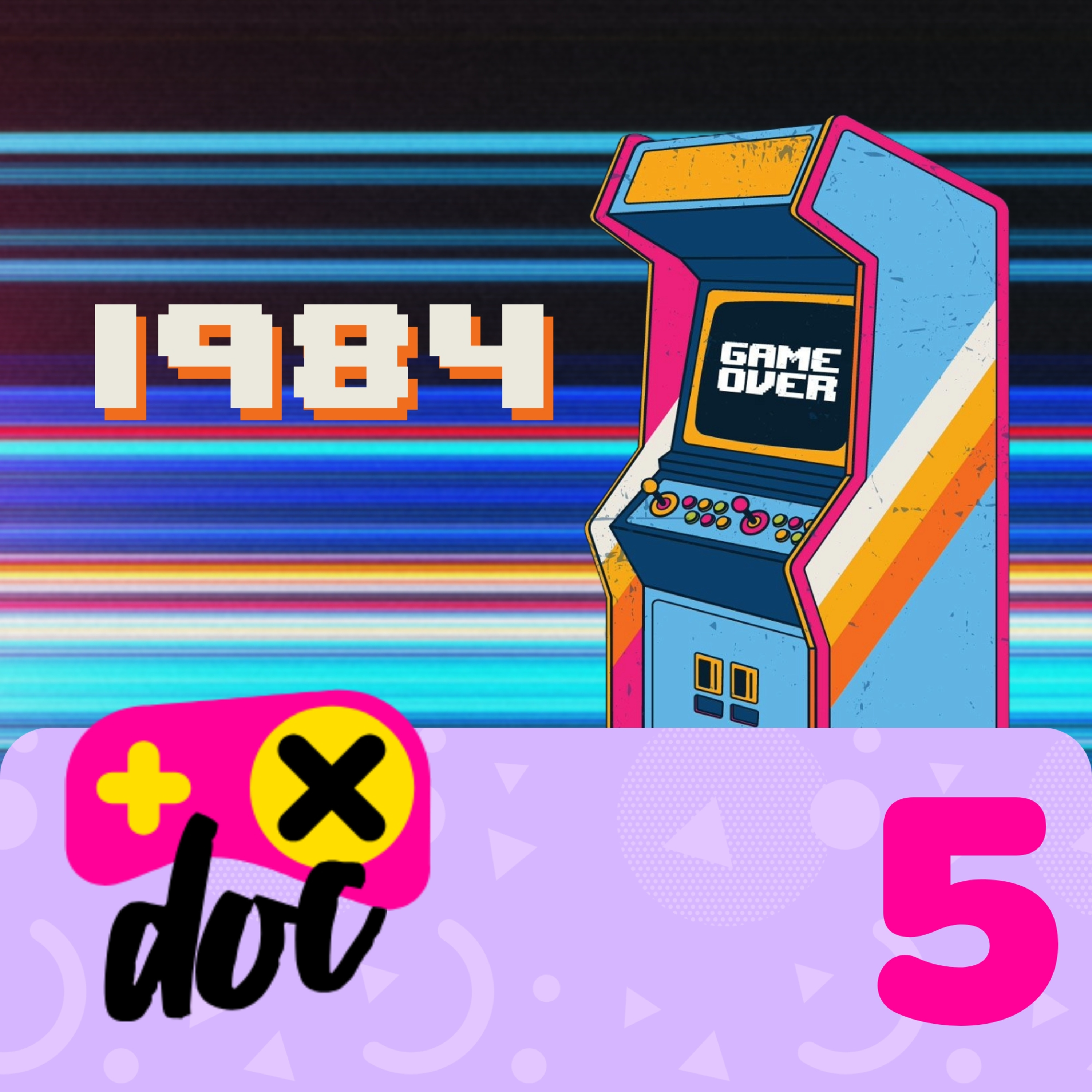 XdC Doc #5 - História dos Games: 1984 e o fim da era de ouro dos arcades episode artwork