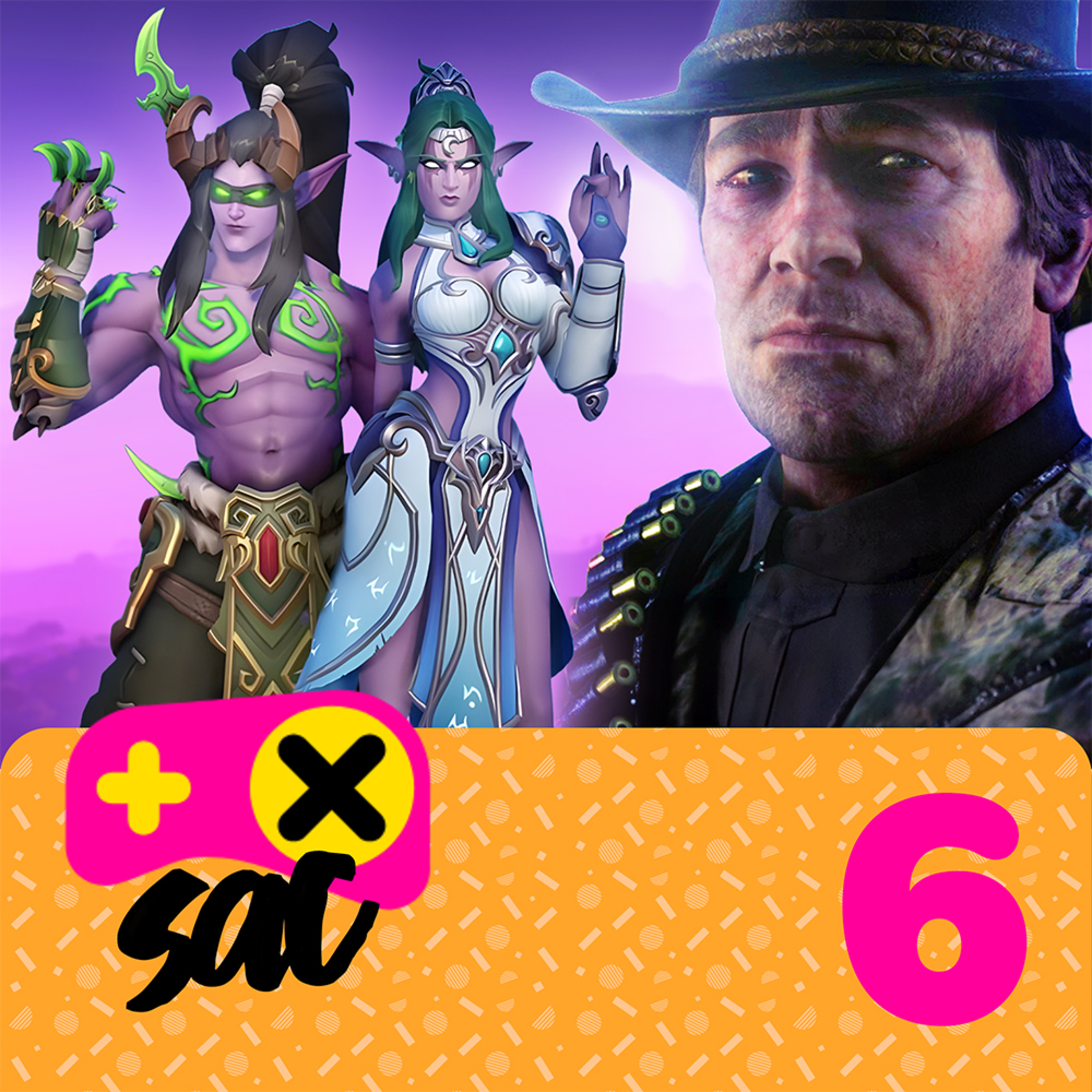 XdC SAC #6 - Games que mudam vidas, missões secundárias e a “tolerância do cancelamento” episode artwork