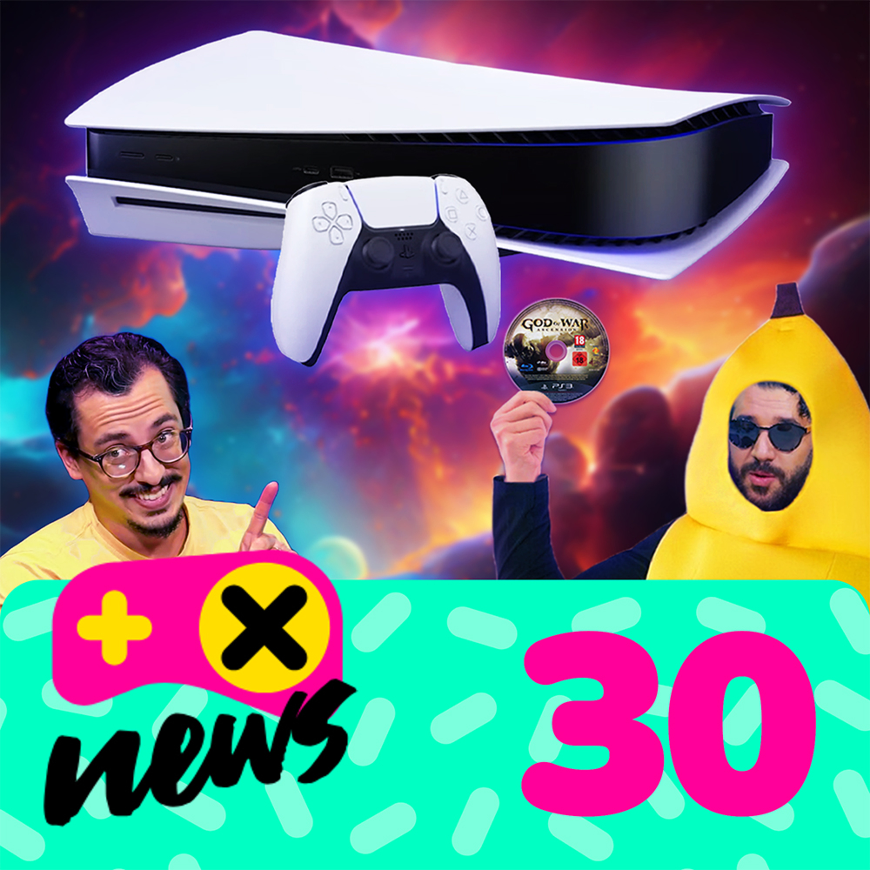 XdC News #30 - Emulação de PS3 no PS5, novo “videogame brasileiro” e o jogo da banana episode artwork