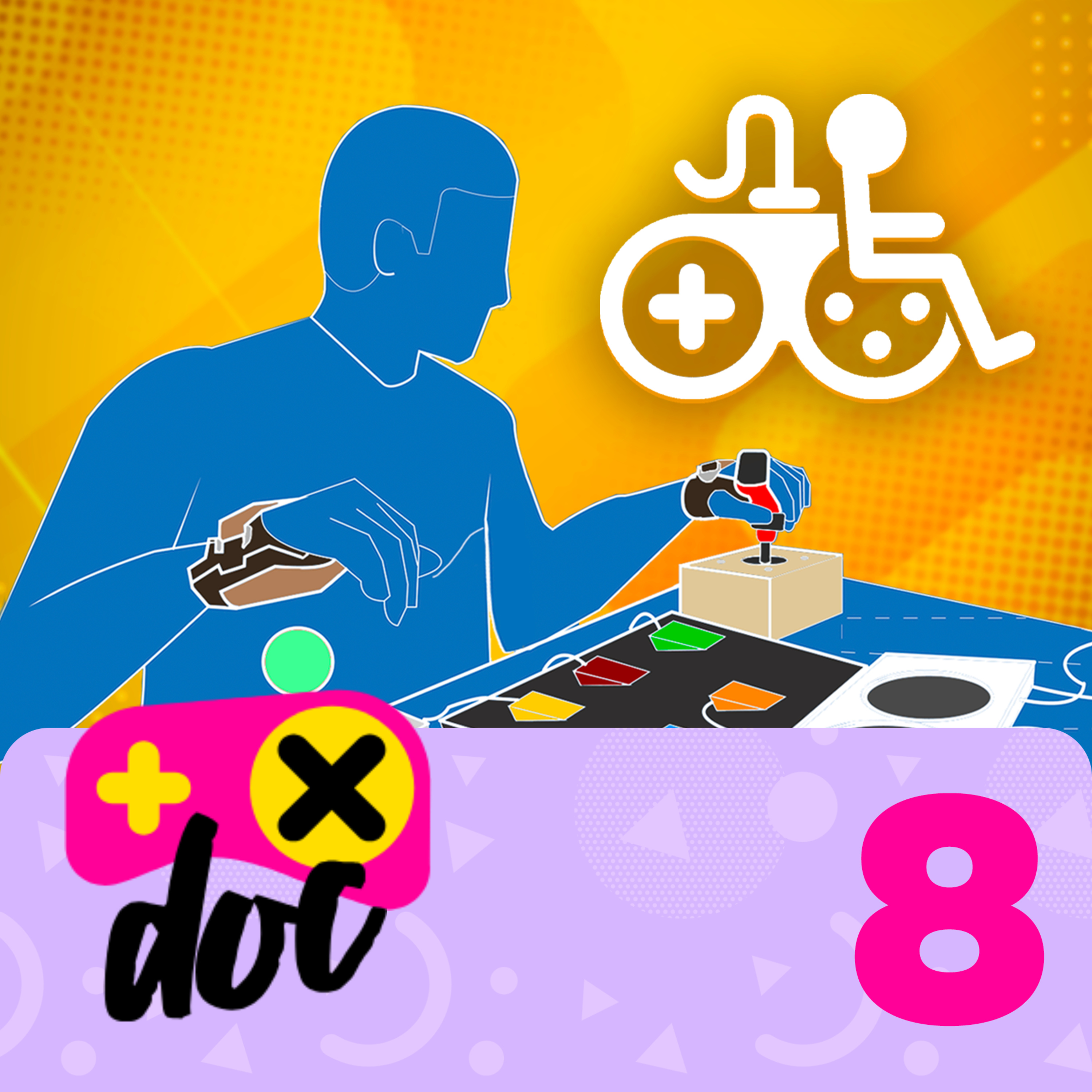 XdC Doc #8 - Acessibilidade nos games é para todo mundo (com AbleGamers Brasil) episode artwork