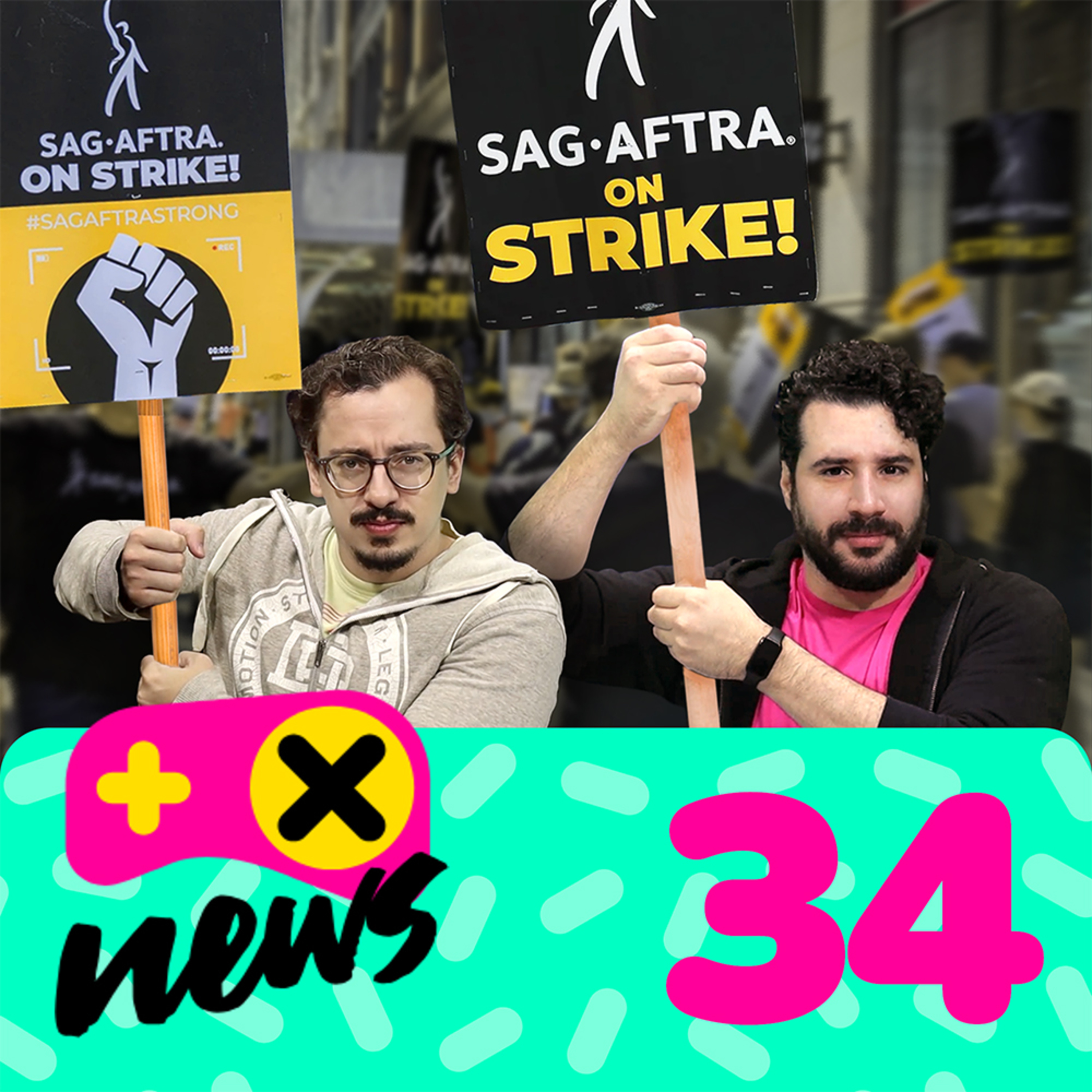 XdC News #34 - Atores de videogame em greve, controvérsia de Assassin's Creed e tretas de Fortnite