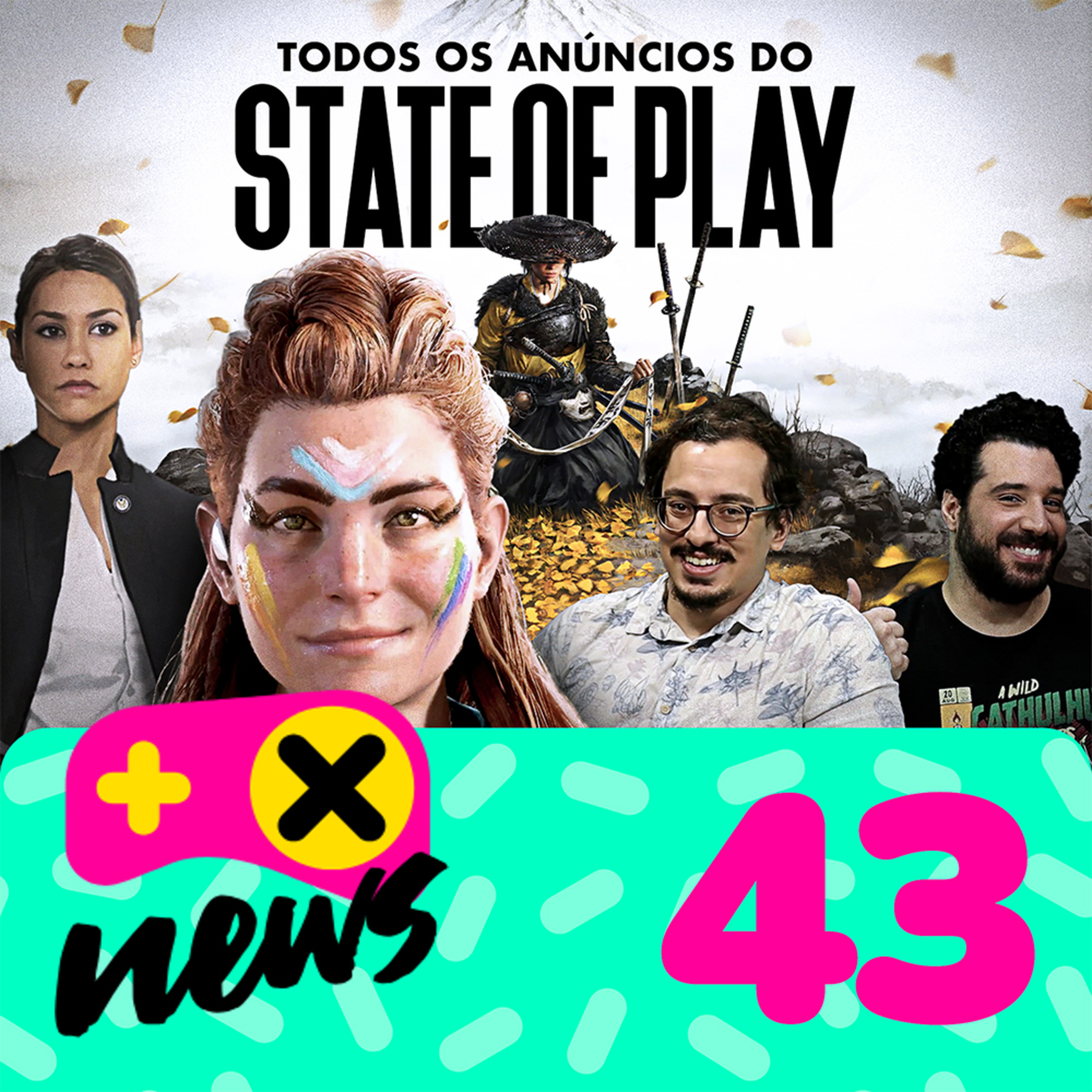 XdC News #43 - Anúncios do evento do PlayStation, destaques do Xbox na TGS e Ubisoft muda estratégia  episode artwork