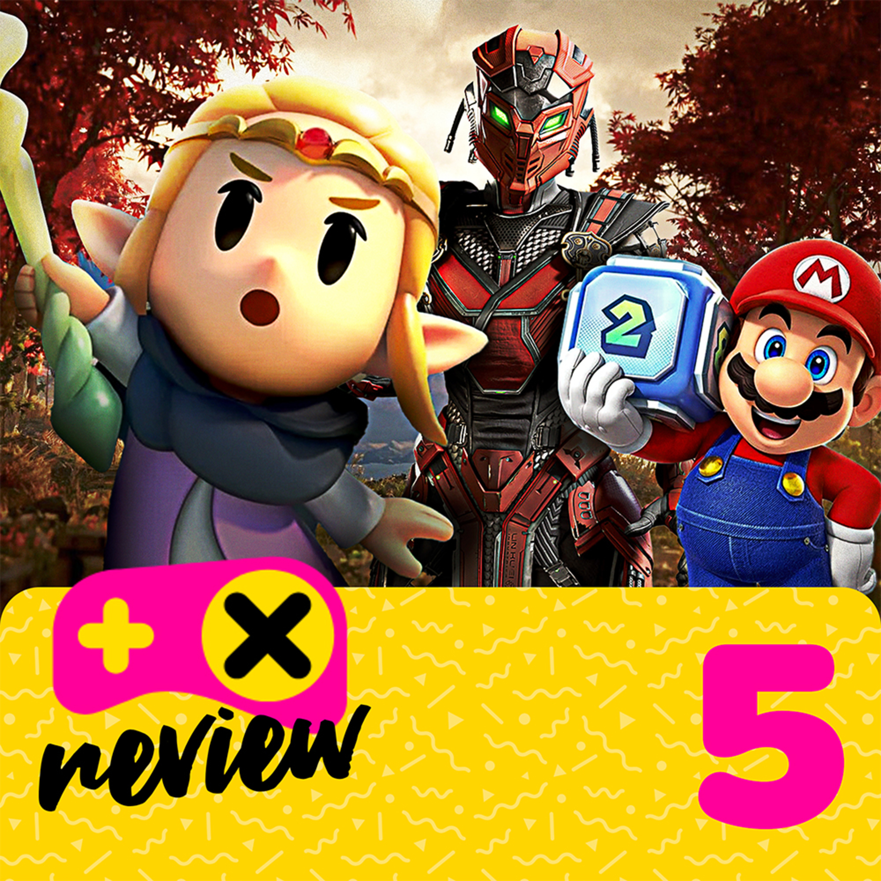 XdC Review #5 - Zelda: Echoes of Wisdom, MK1: Reina o Kaos e Mario Party Jamboree! episode artwork