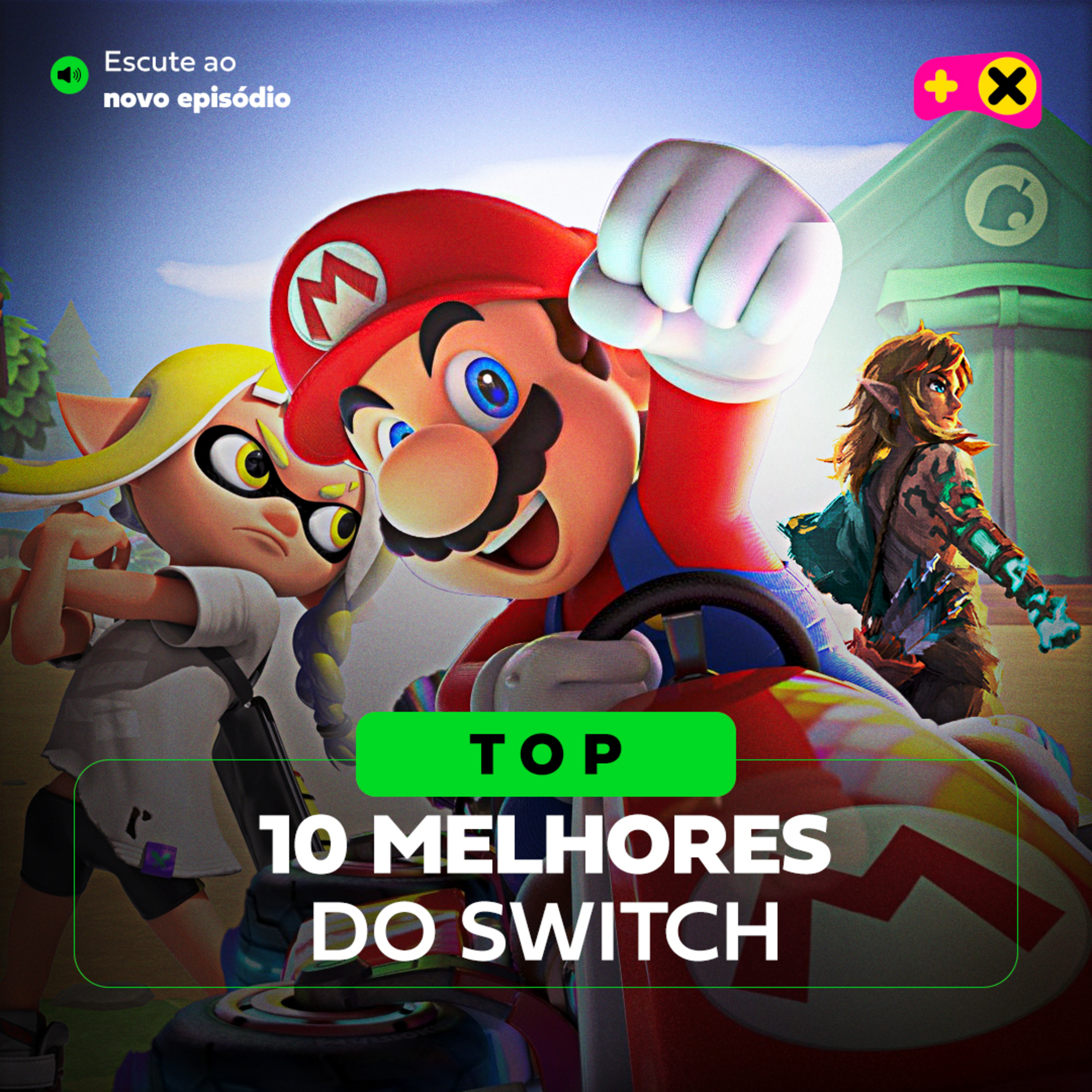 Os exclusivos essenciais do Nintendo Switch | XdC Top #10 episode artwork