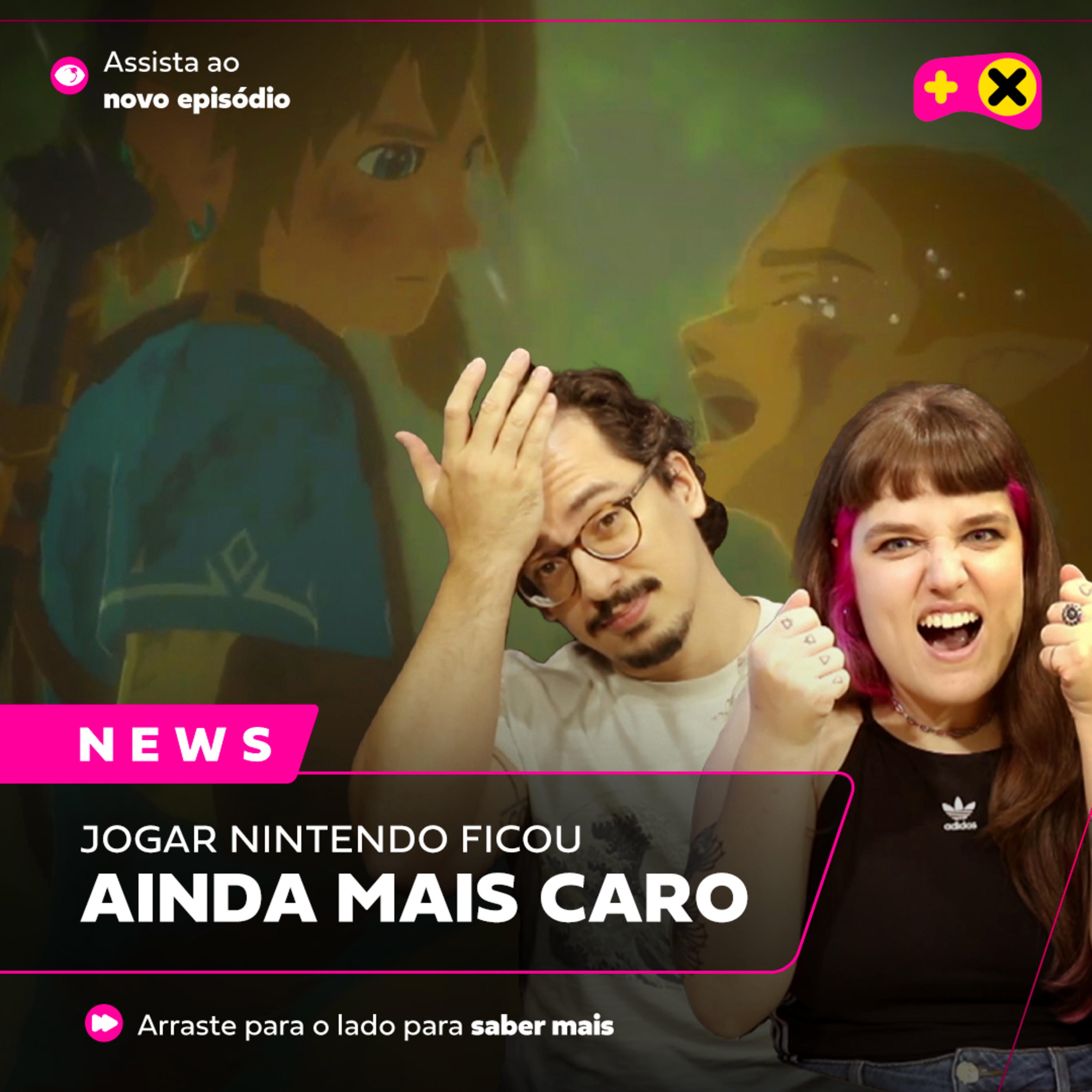 Nintendo aumenta preços no Brasil e tarifas dos EUA podem aumentar preços no mundo | XdC News #62 episode artwork