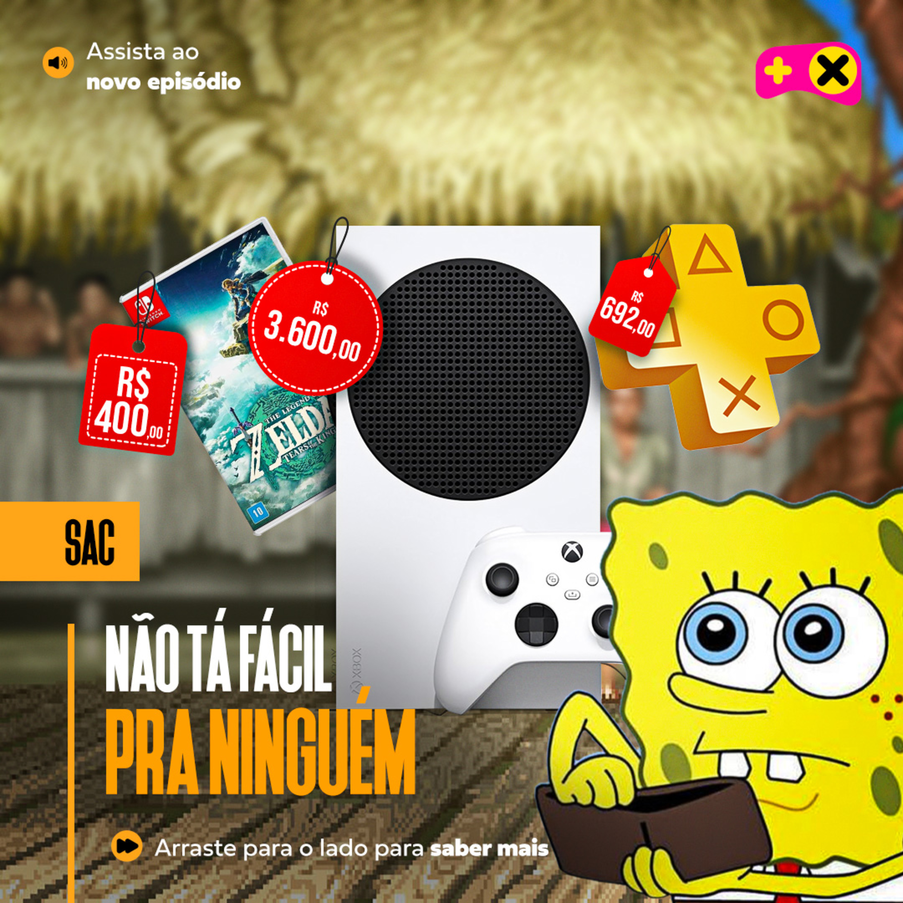 O impacto de games caros no podcast, IA generativa na localização e mais | XdC SAC #11 episode artwork