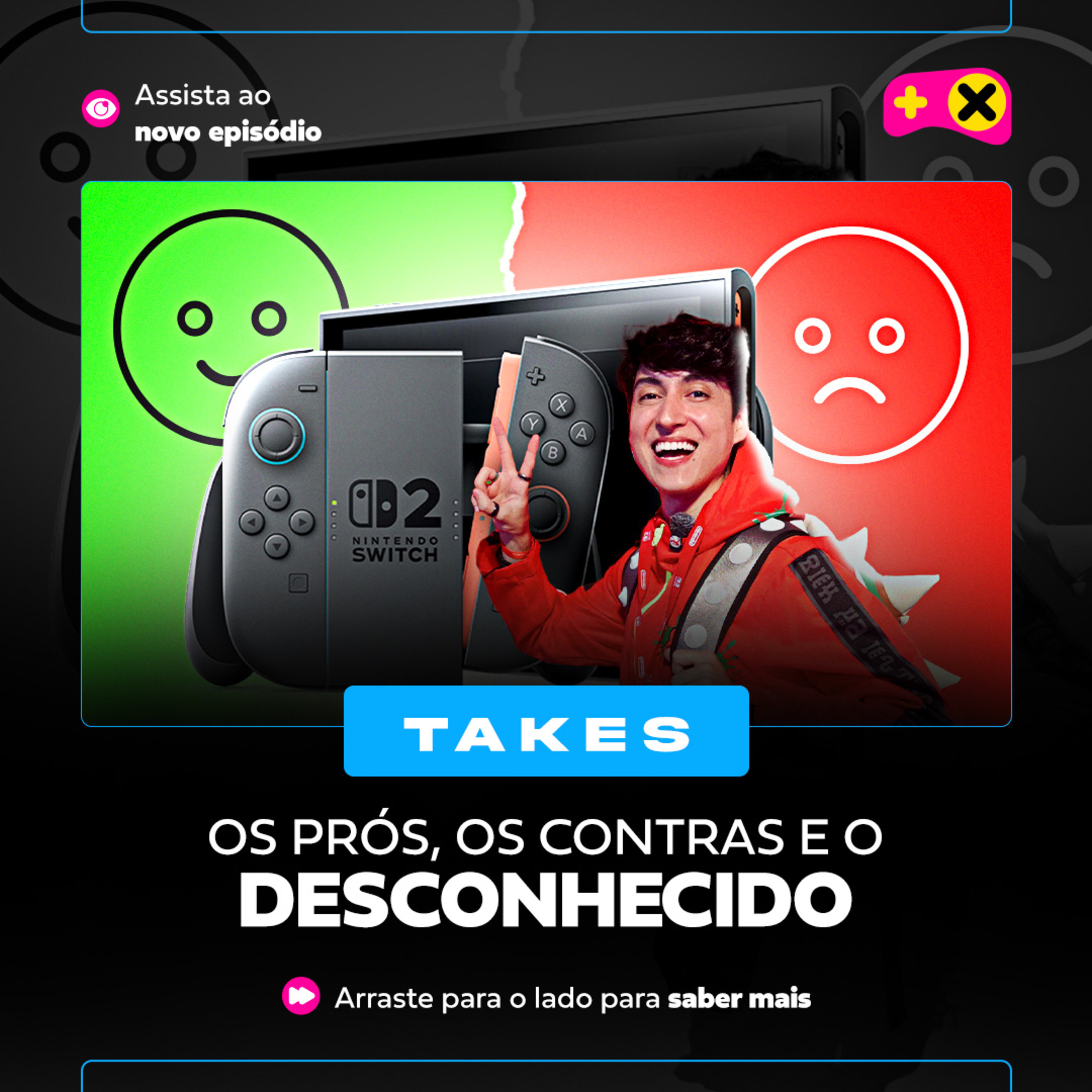 Switch 2: Expectativas e Impressões depois de jogar (com Coelho no Japão) | XdC Takes #18
